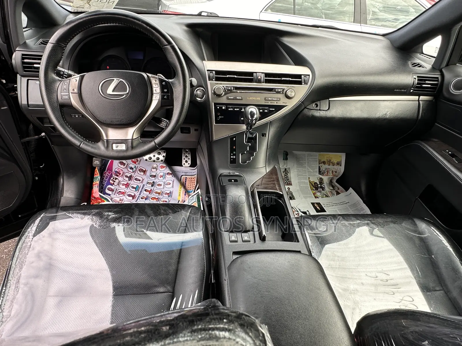 Lexus RX 350 F SPORT AWD 2013 Black
