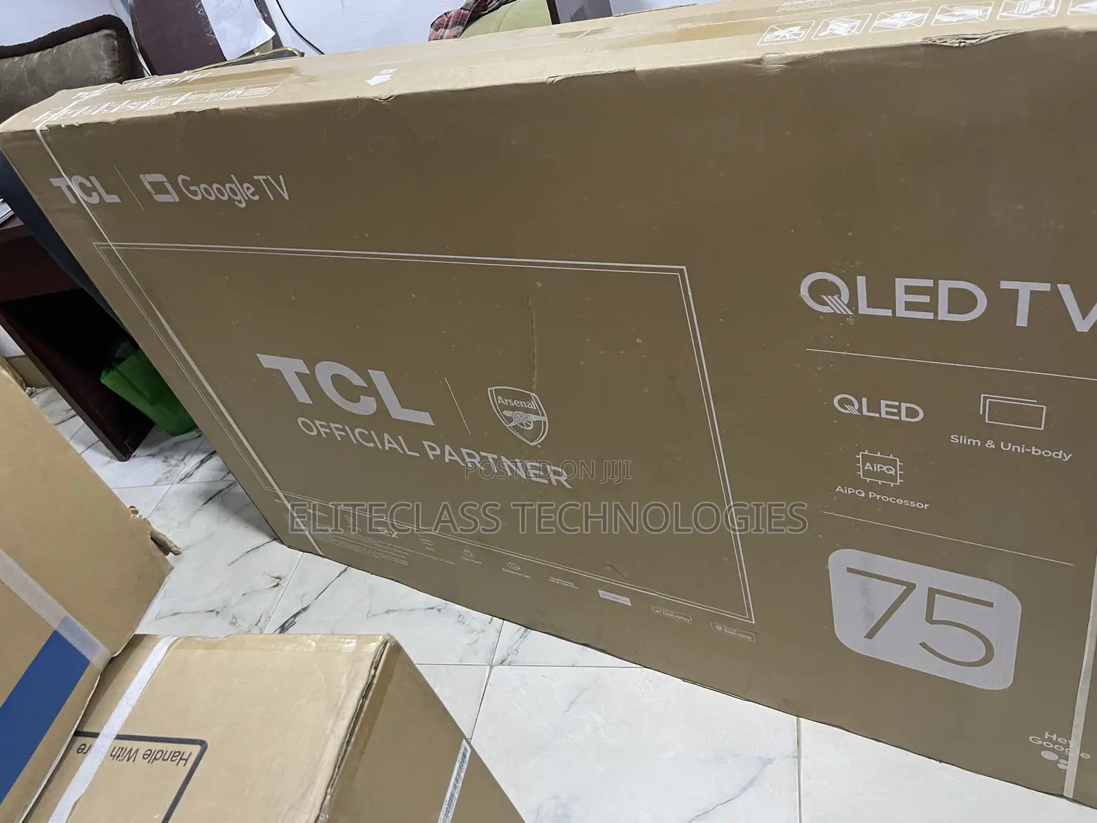 TCL 75" Smart Tv With Qled Panel