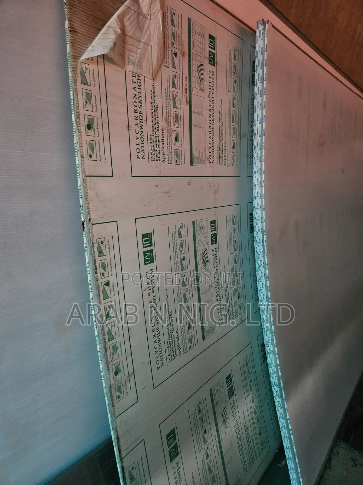 Danpalon Polycarbonate Roof /Car Port Cover