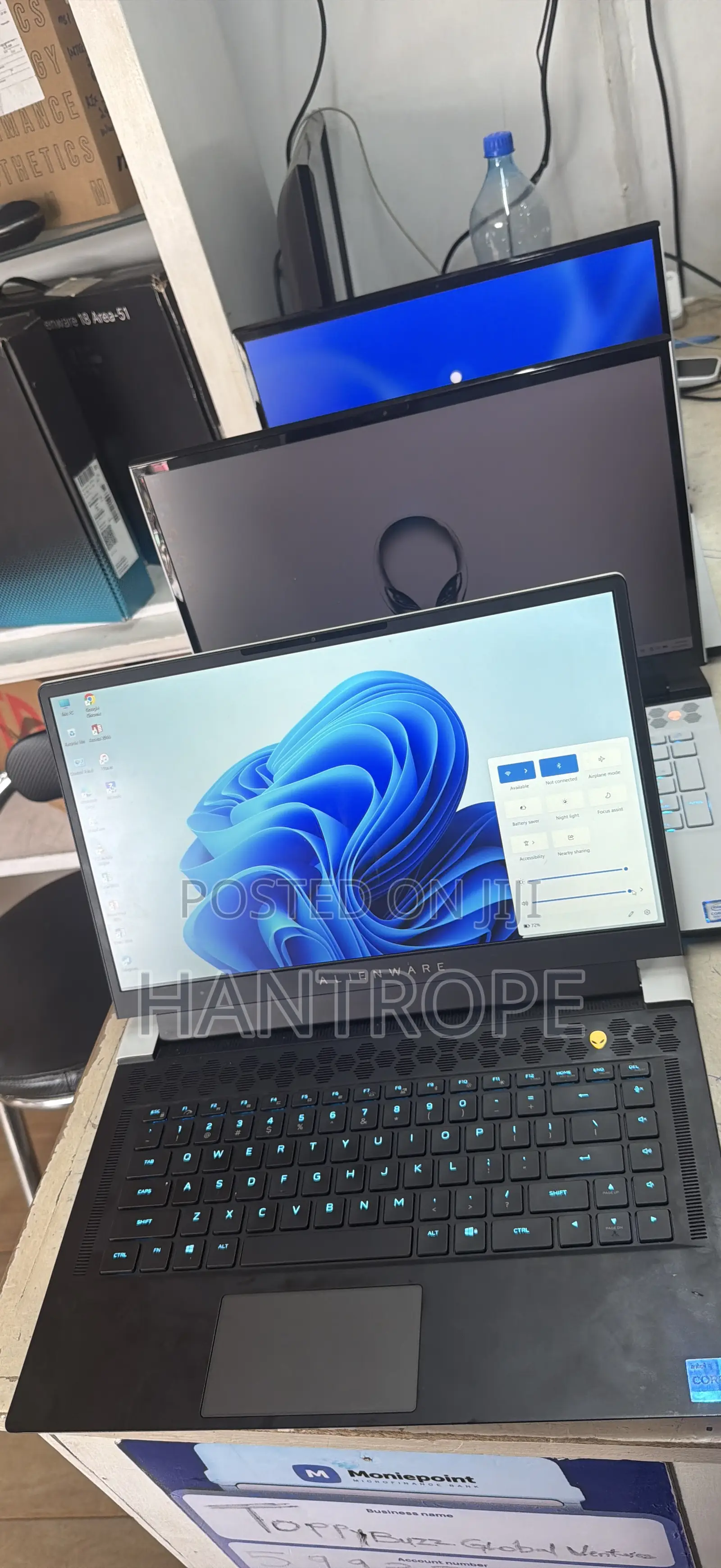 Laptop Dell Allenware M15 R5 8GB Intel Core i7 SSD 1T
