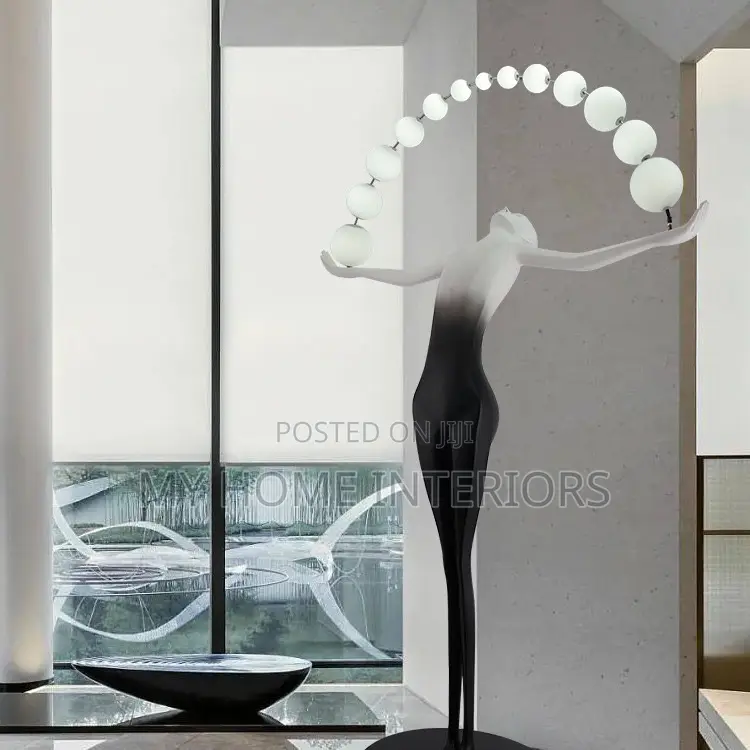 Ombré Humanoid Structural Floor Lamp