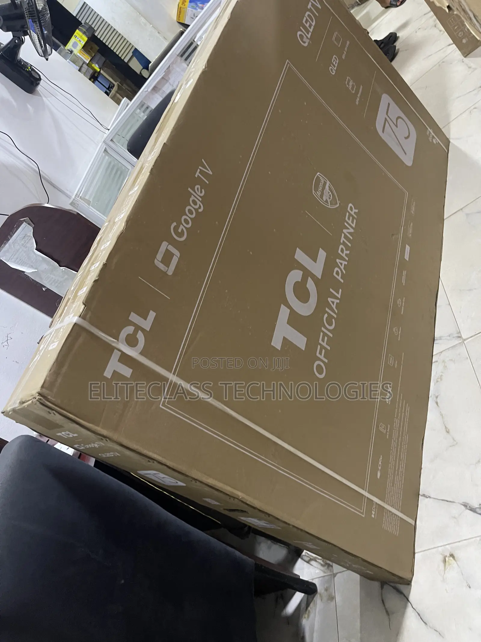 TCL 75-Inch Qled Viewing Screen