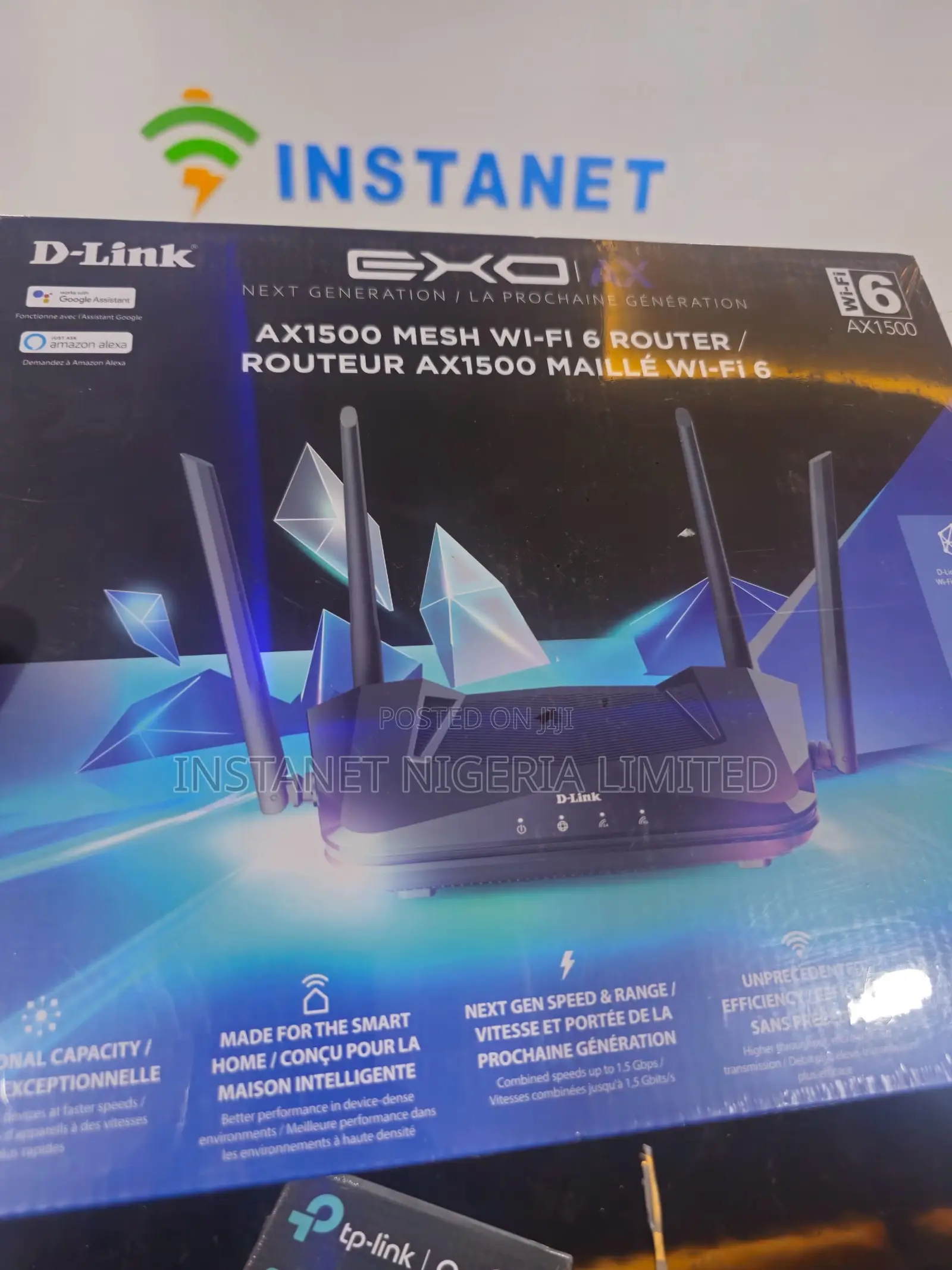D-Link Exo Ax1500 Mesh Wi-Fi 6 Router