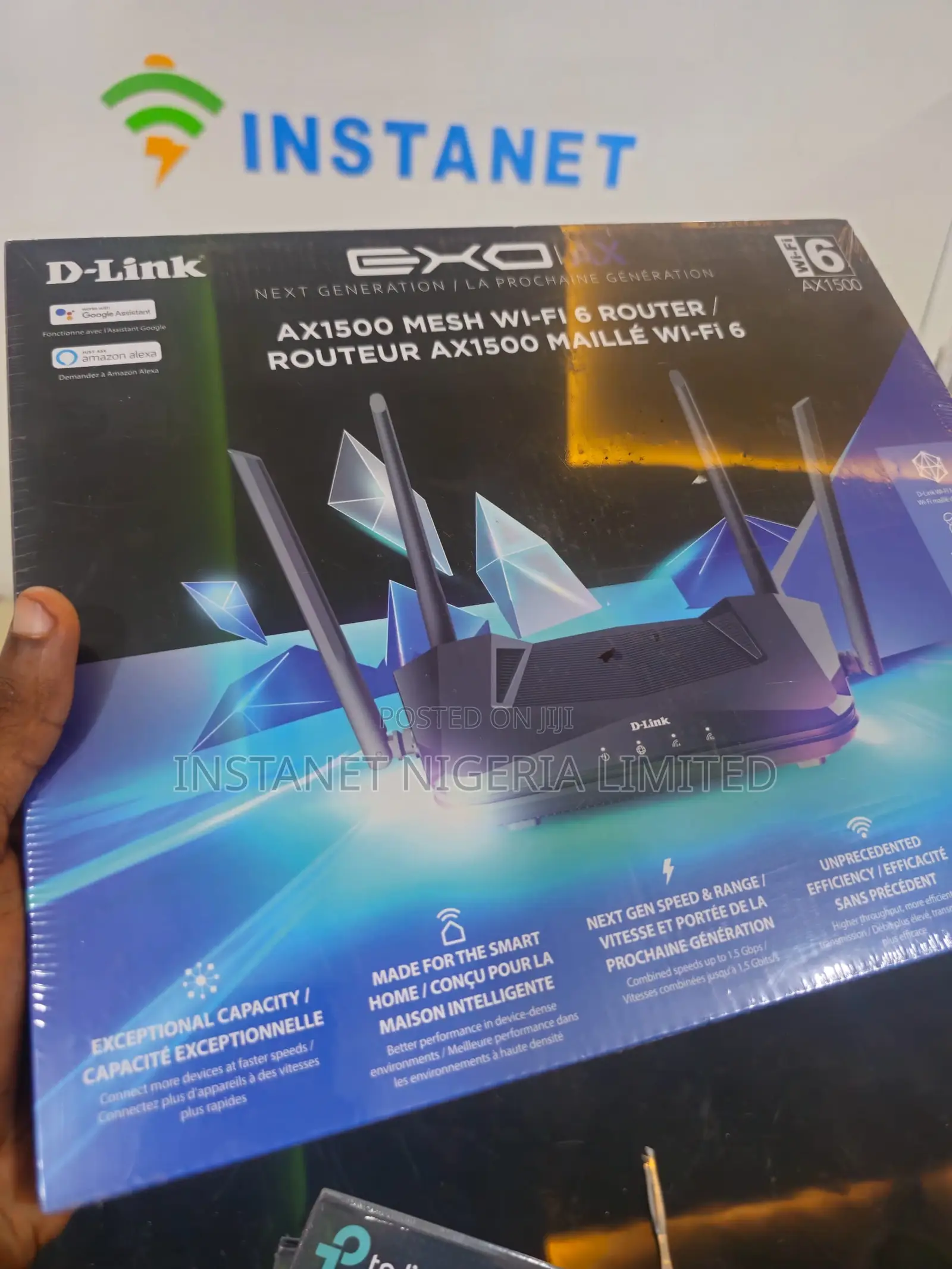 D-Link Exo Ax1500 Mesh Wi-Fi 6 Router