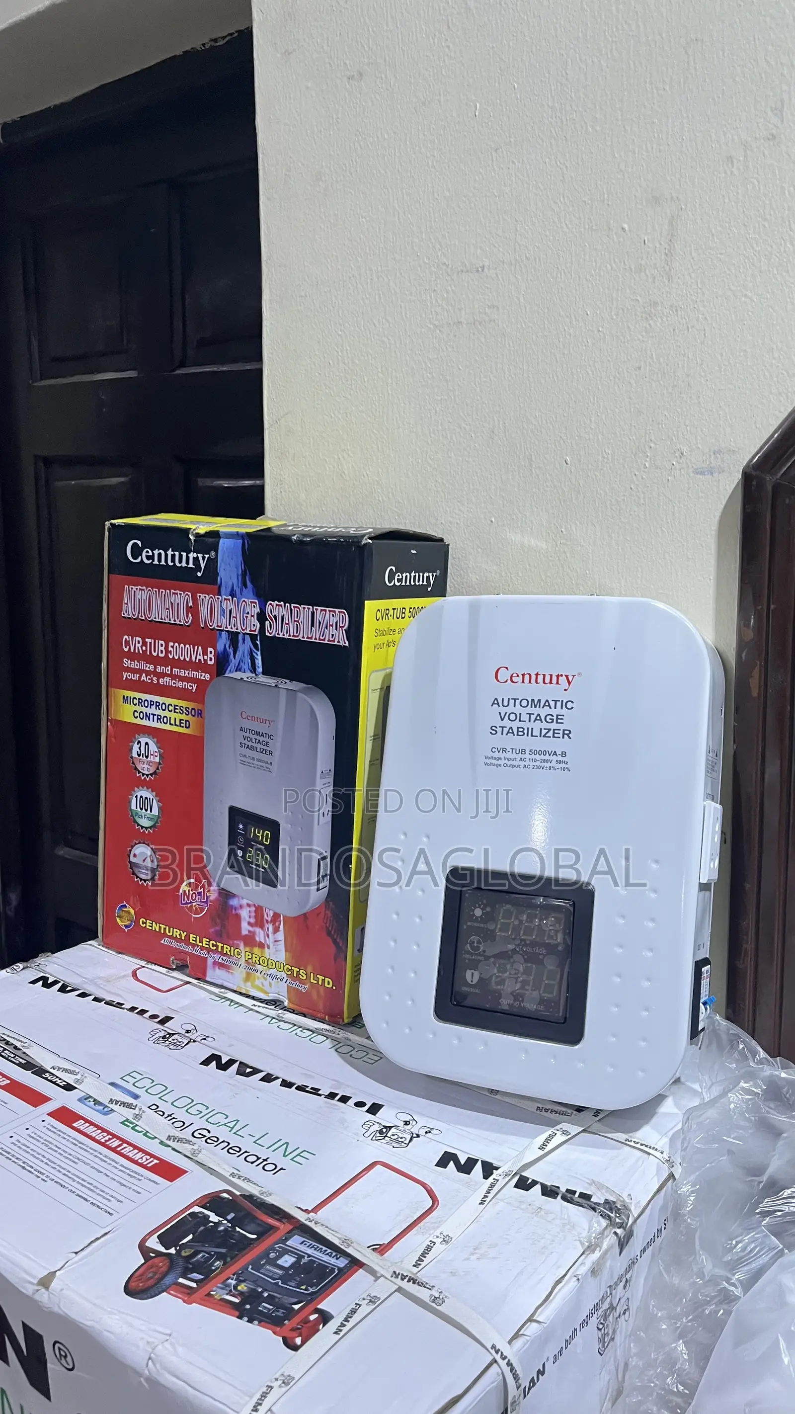 Century Stabilizer CVR-Tub-5000va-B – Heavy Duty Voltage Stabilizer