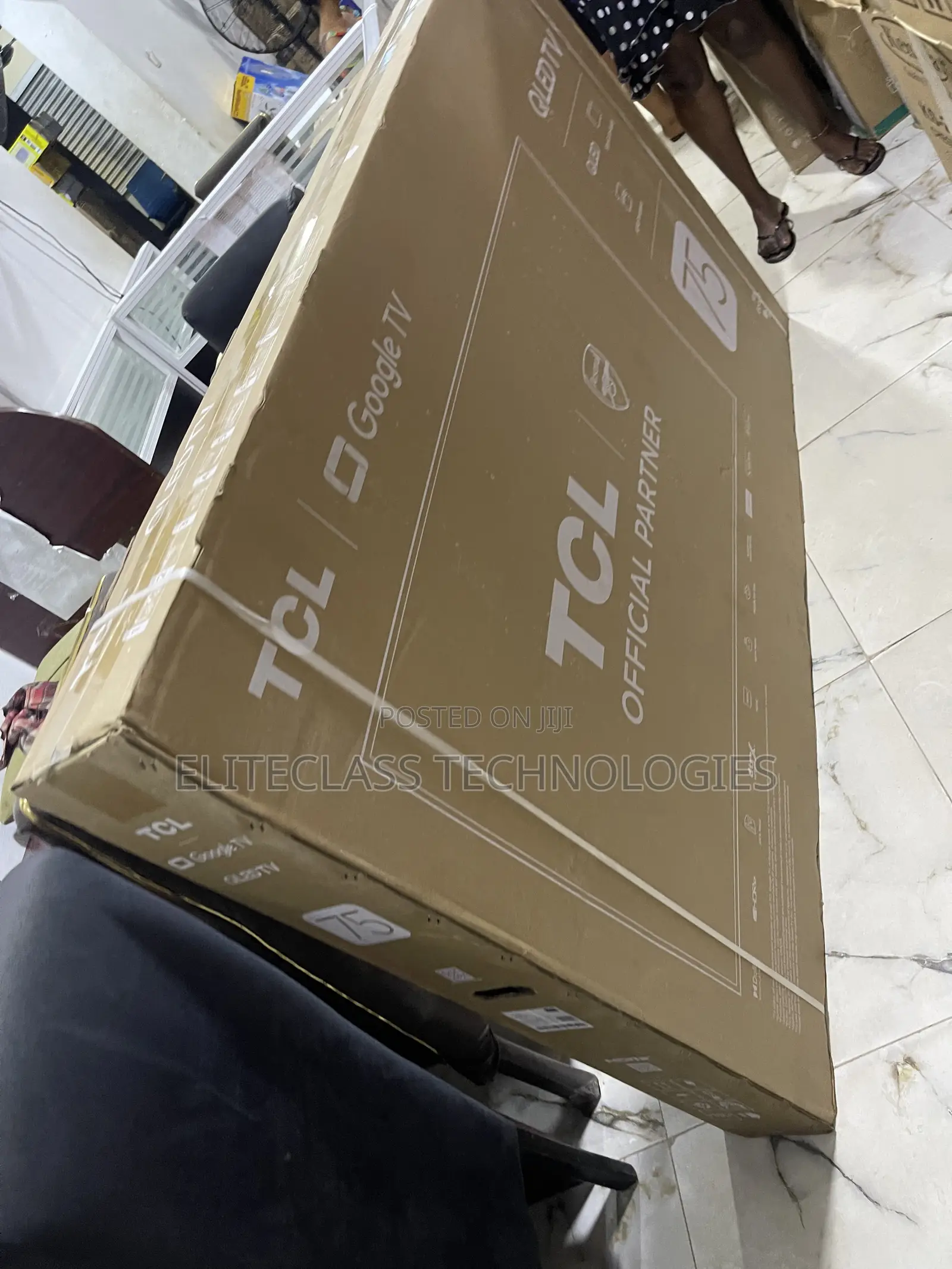 TCL 75-Inch Television With Smart Functions