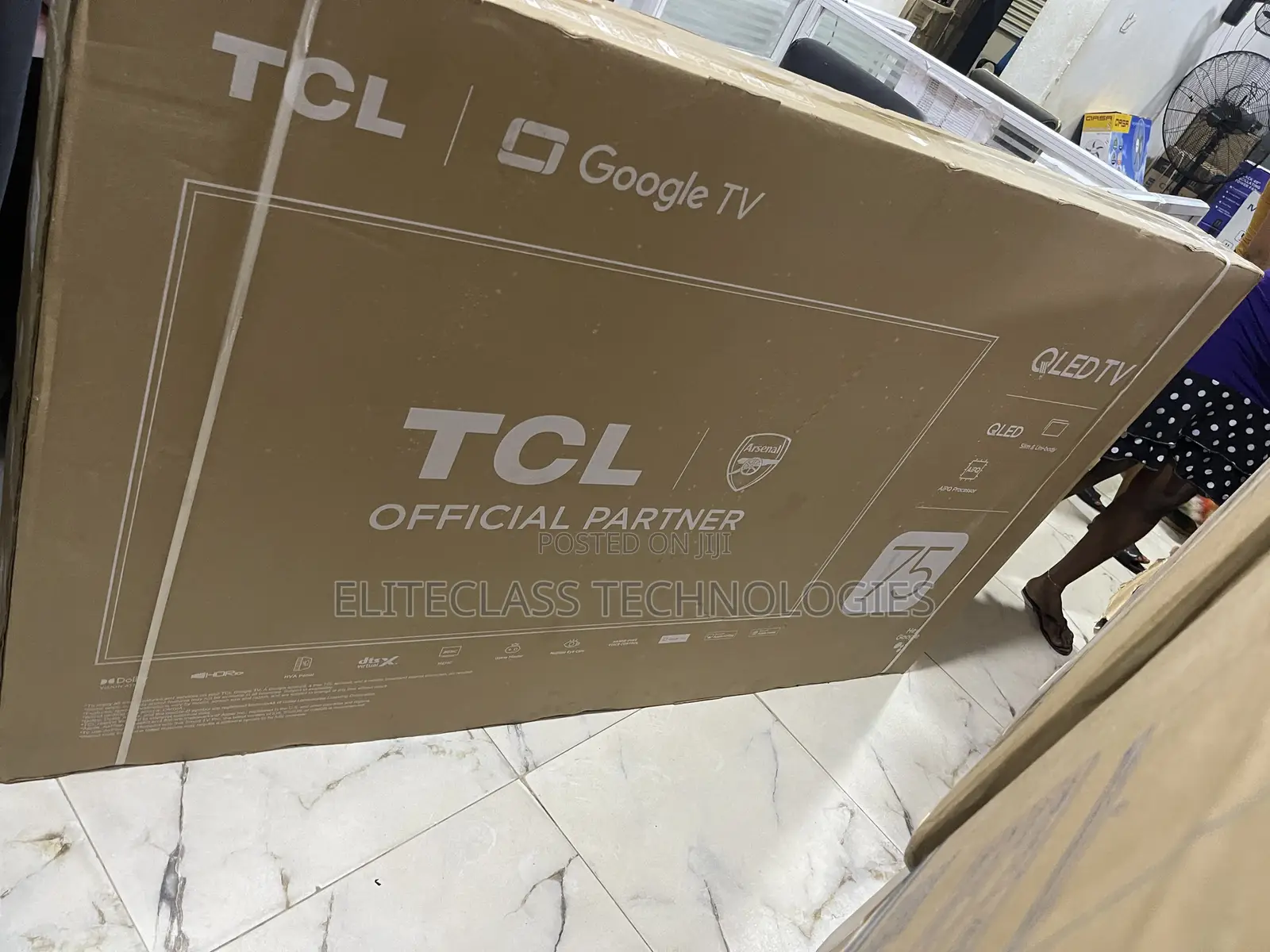 TCL Qled Smart Tv 75-Inch Screen