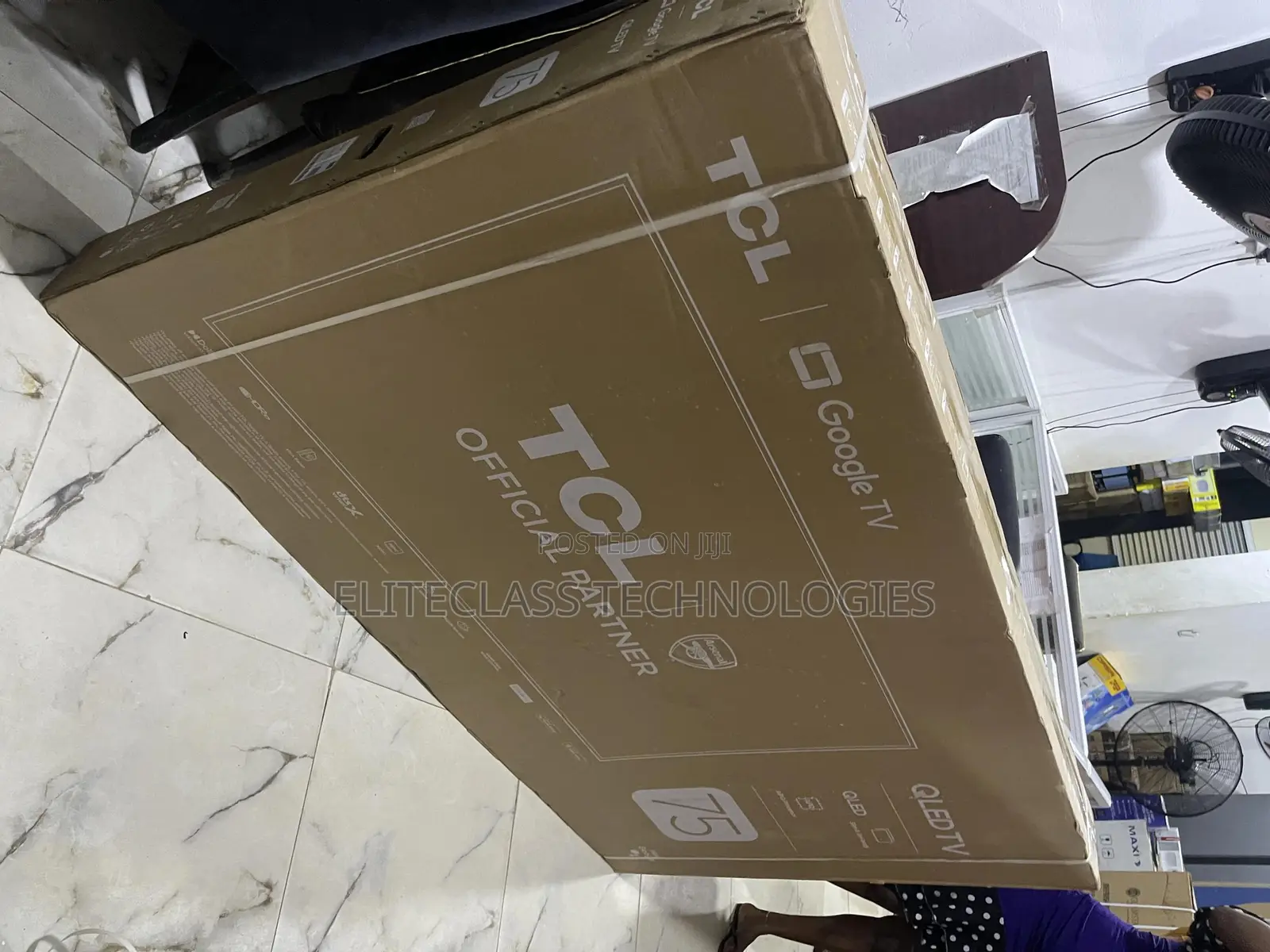 TCL Smart Qled Display Tv 75 Inches