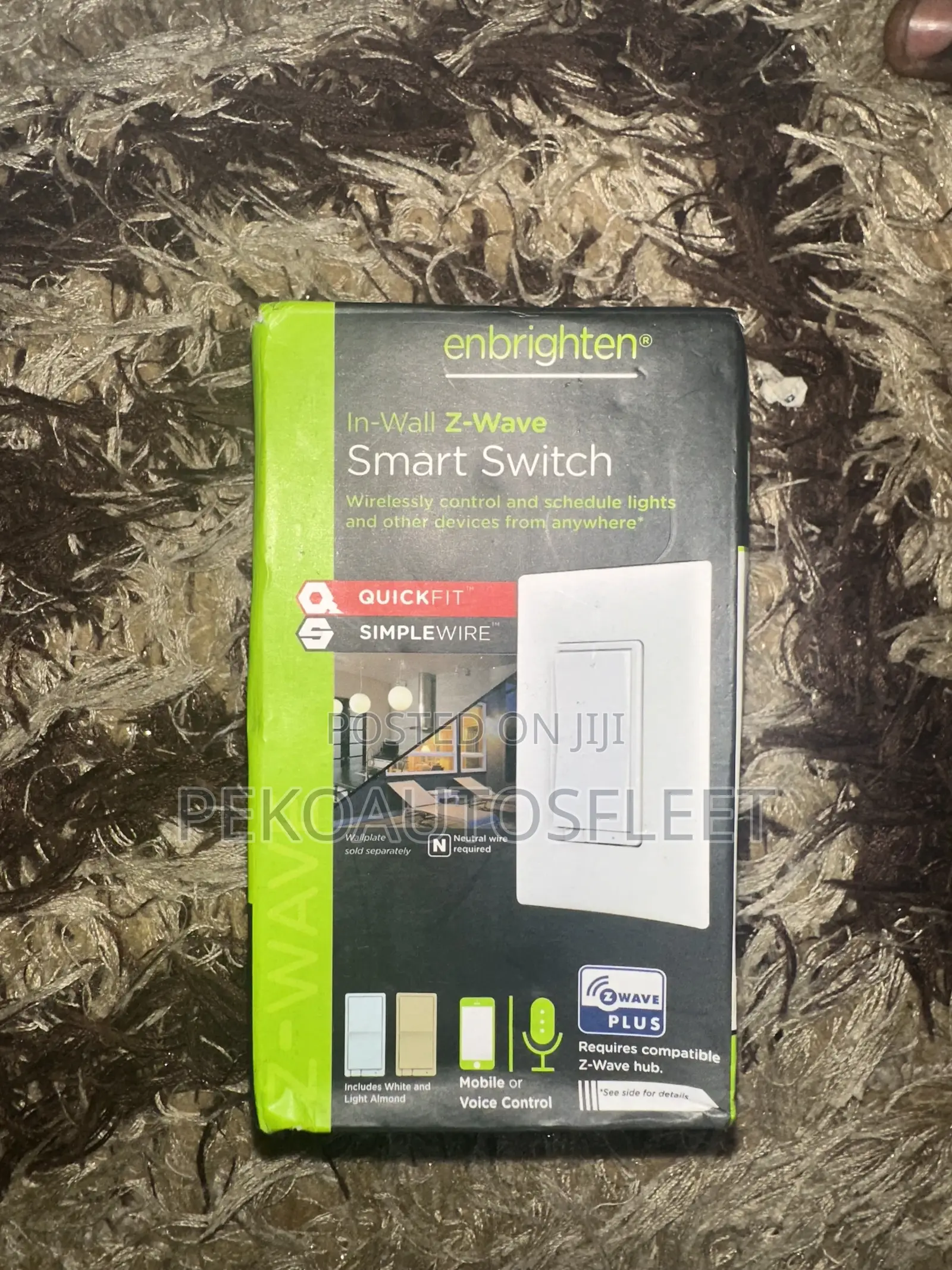 Z-Wave Plus Smart Switch, Control Your Light Form Anywhere