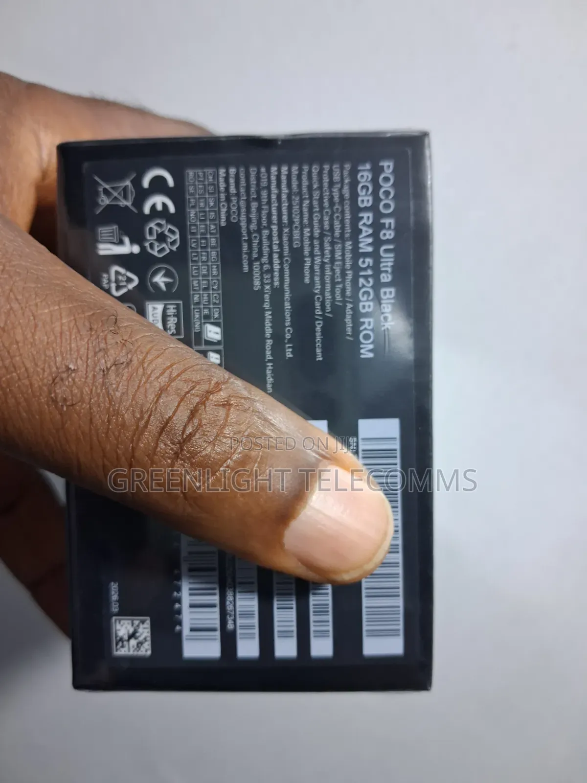 New Xiaomi Poco F8 Ultra 512 GB Black