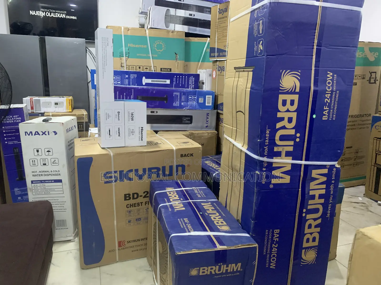 Bruhm Baf-24icow 3tons Inverter Ac - Climate Control Solution