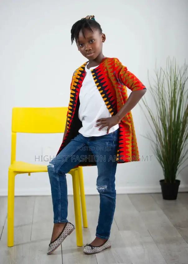 Ankara Print Unisex Jacket