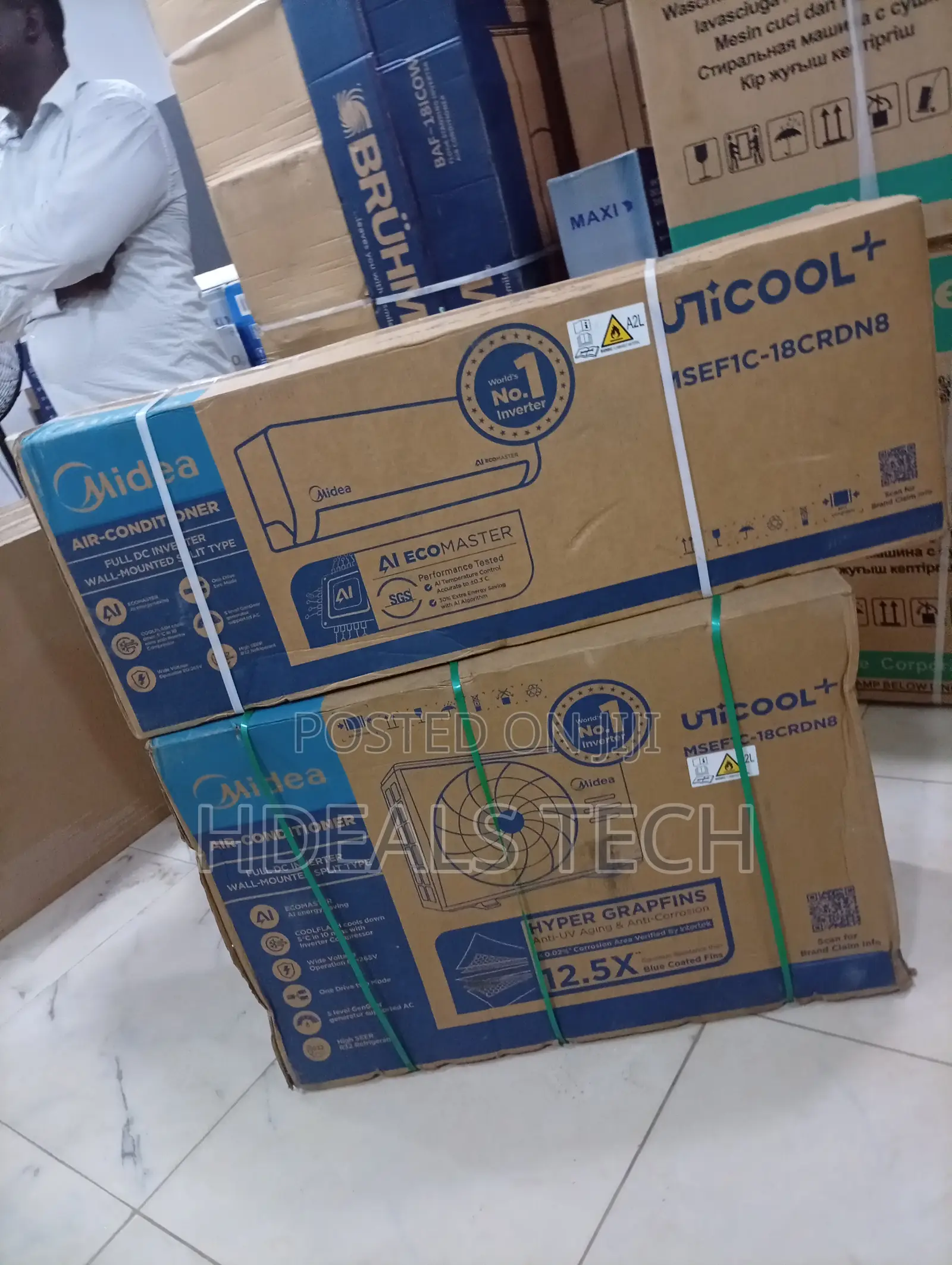 Quality Midea 2hp Non-Inverter Ac < Split Unit < Wall Mount.