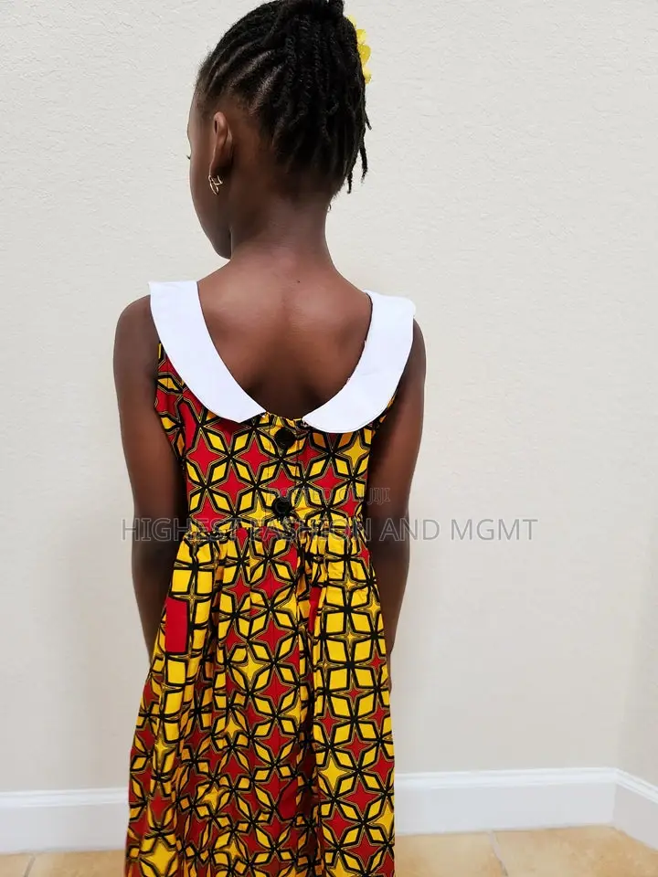 Ankara Print Maxi Dress