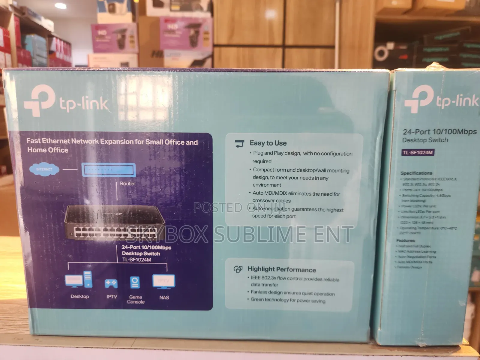 Tplink 24 Port 10/100 Switch