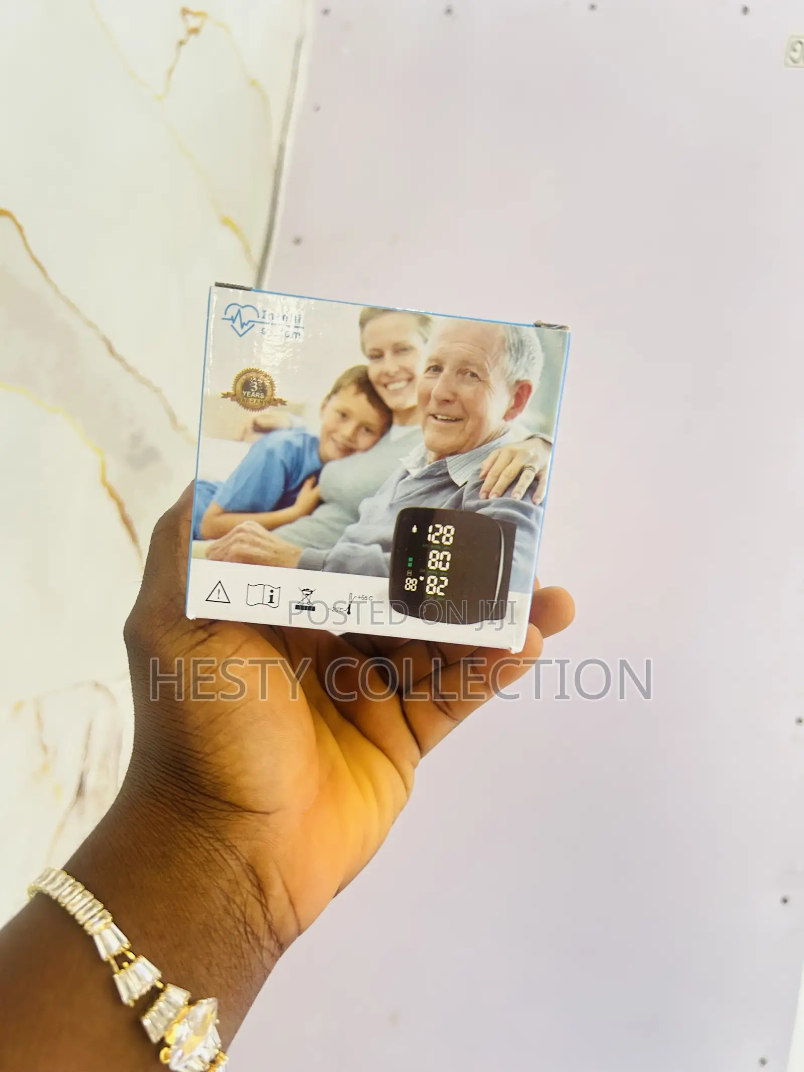 Rechargeable Wrist Blood Pressure Monitor Bp Machine