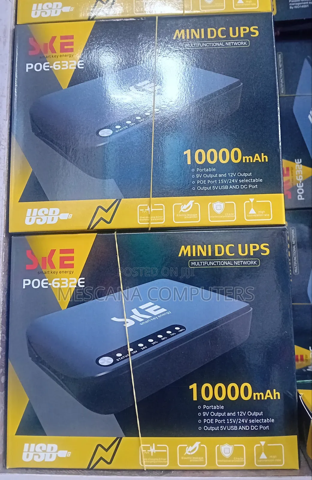 Ske Mini Dc Ups Router Power Bank 10000mah