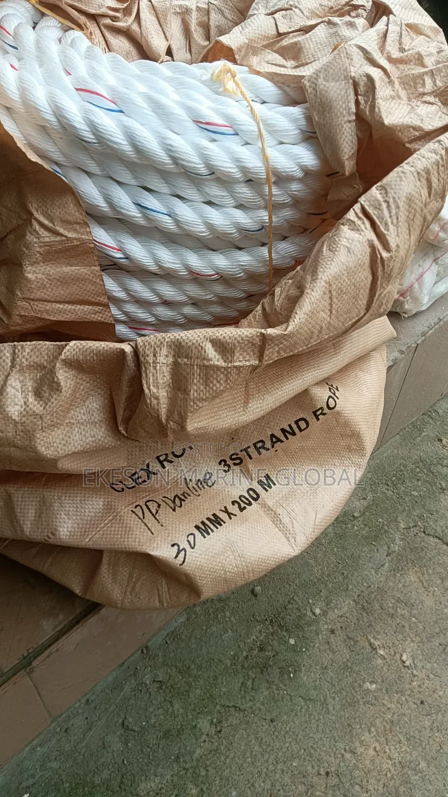 30mm X 200 Meters Polypropylene Rope (All Sizes Are Available)