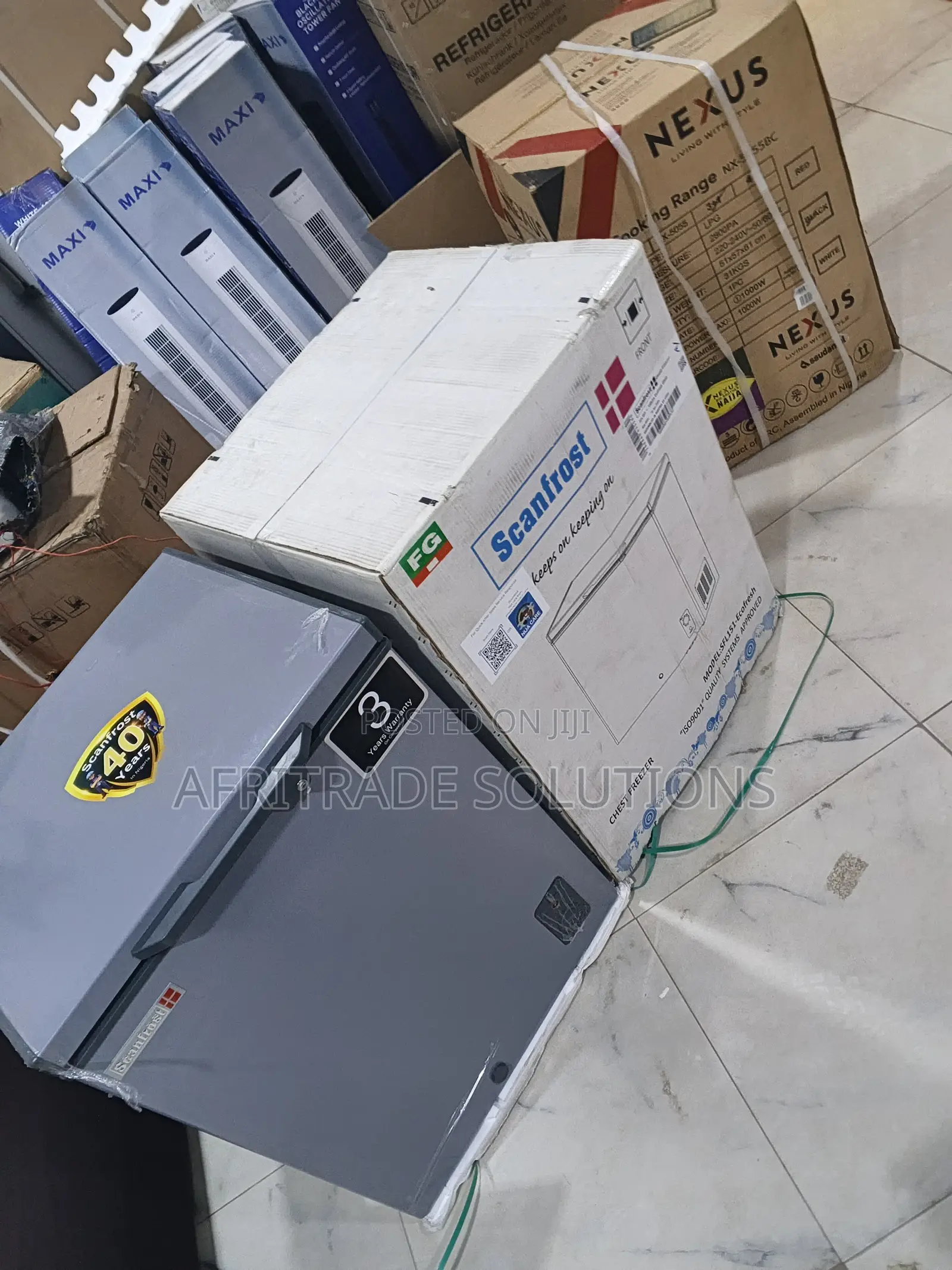 Scanfrost Apscfzfg44 134l Anti-Rust Freezer