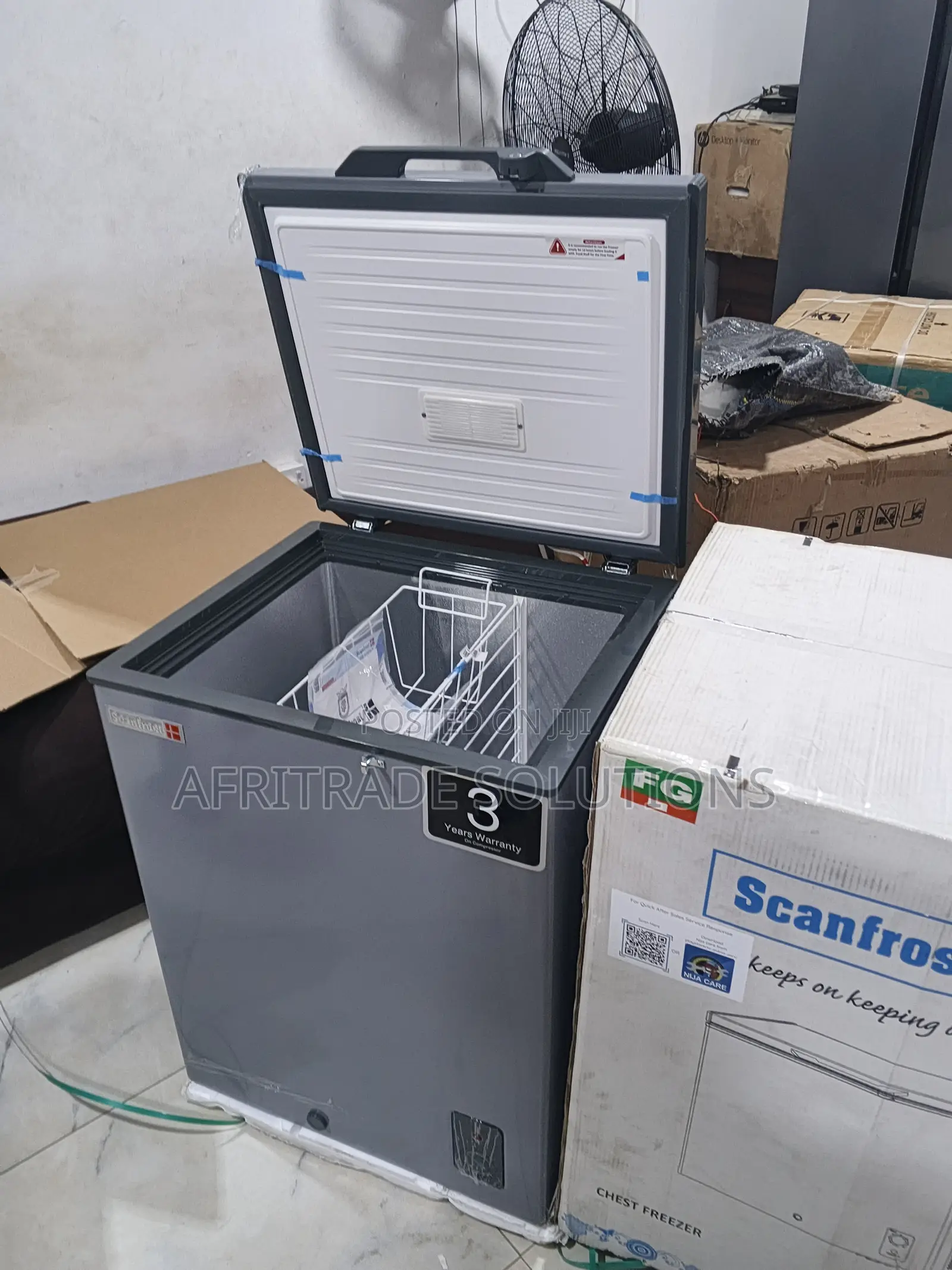Scanfrost Apscfzfg44 134l Frozen Food Freezer