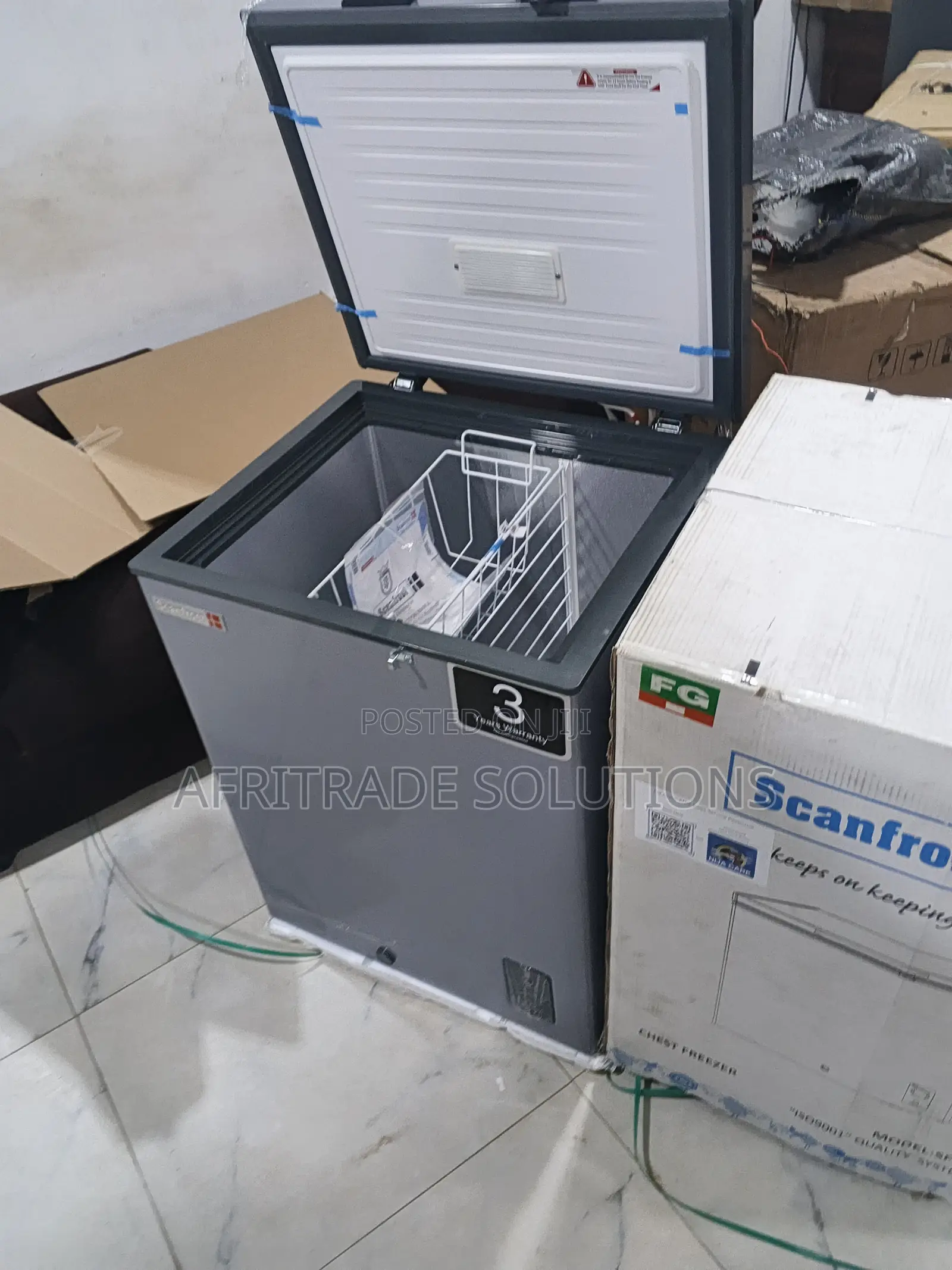 Scanfrost Apscfzfg44 134l Adjustable Temperature Freezer