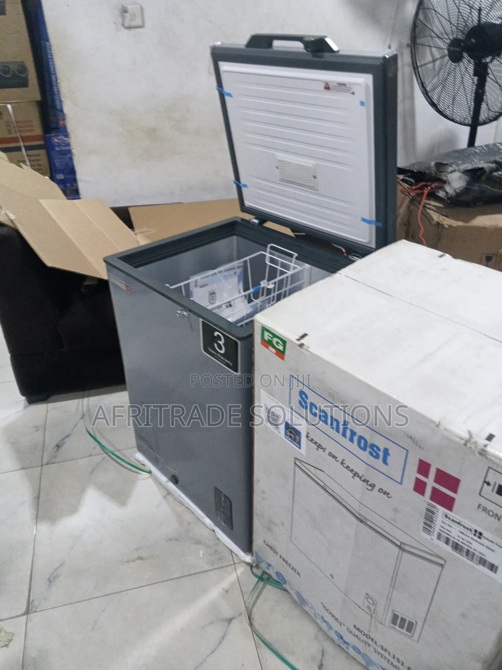 Scanfrost Apscfzfg44 134l Freezer With Basket