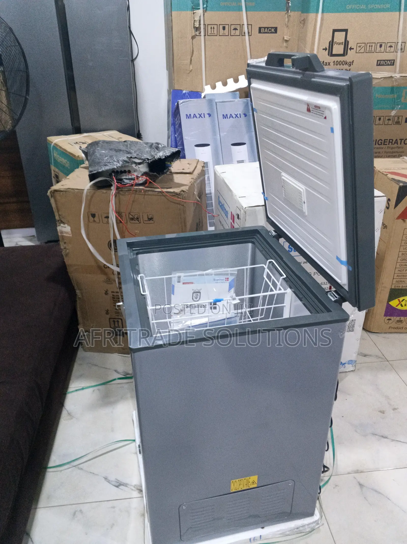Scanfrost Apscfzfg44 134l Heavy Duty Chest Freezer