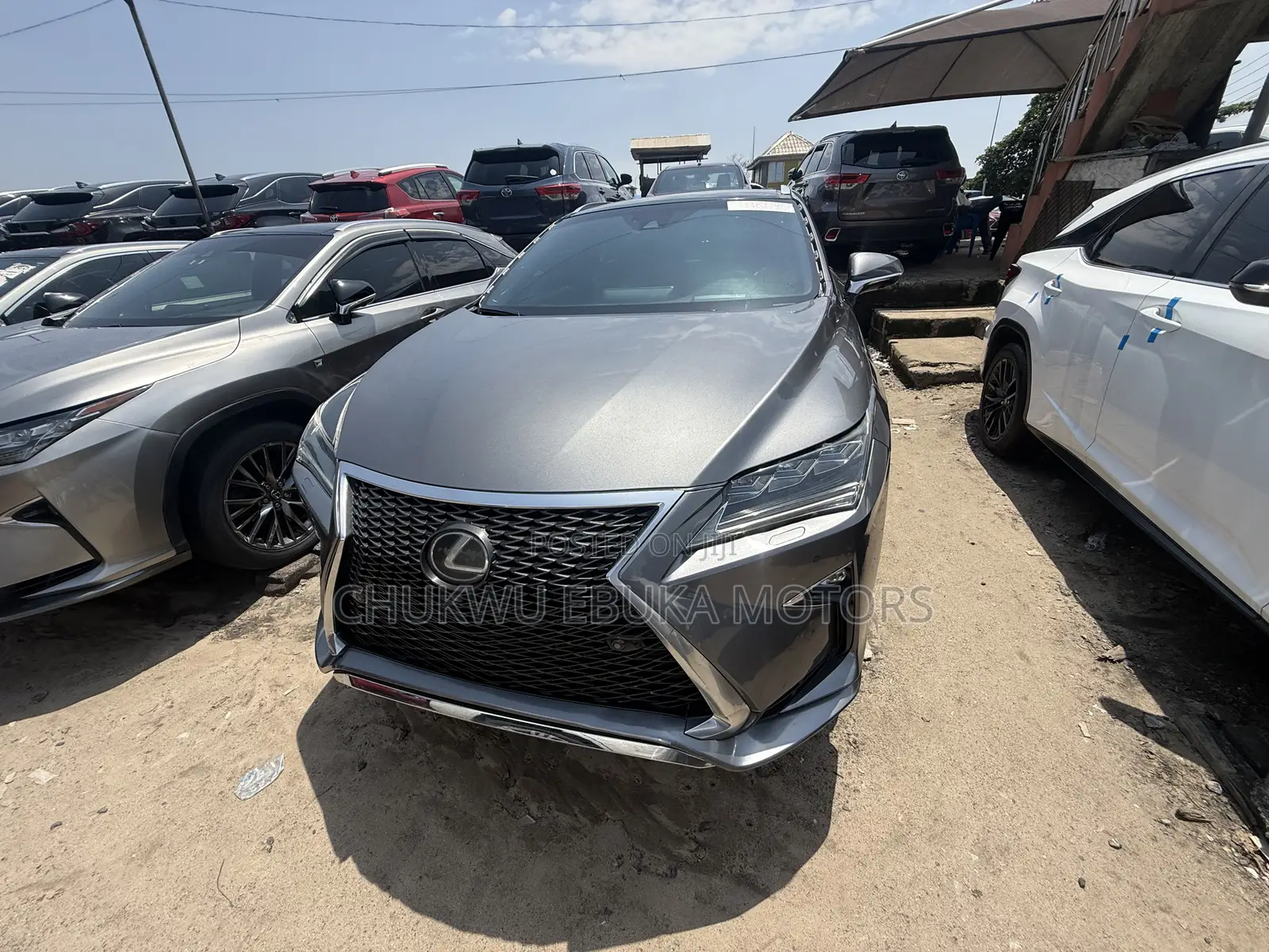Lexus RX 350 F Sport AWD 2017 Gray