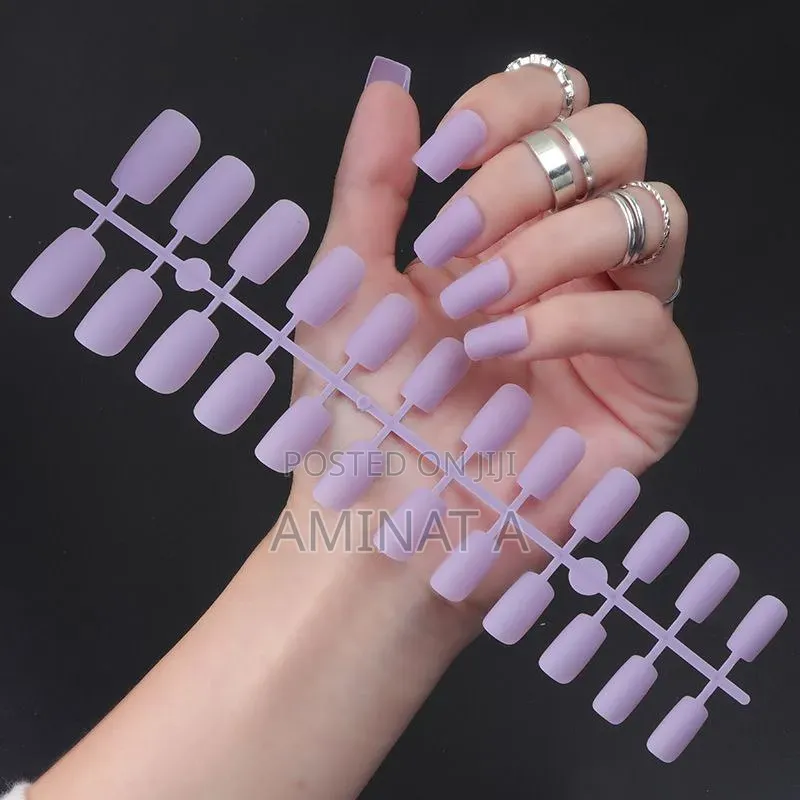 Matte Medium Length Press on Nails With Gum (Swipe for More)