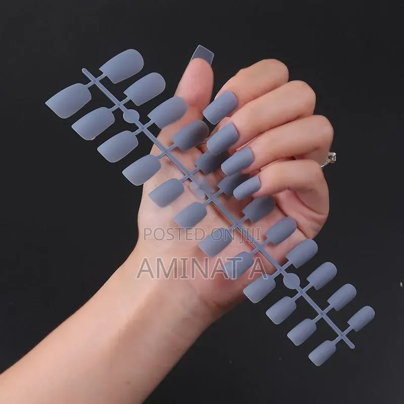 Matte Medium Length Press on Nails With Gum (Swipe for More)