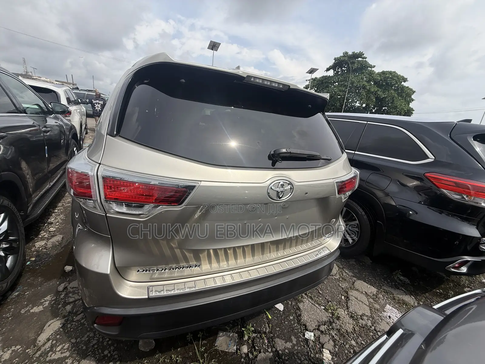 Toyota Highlander XLE 4dr SUV (3.5L 6cyl 6A) 2015 Gold