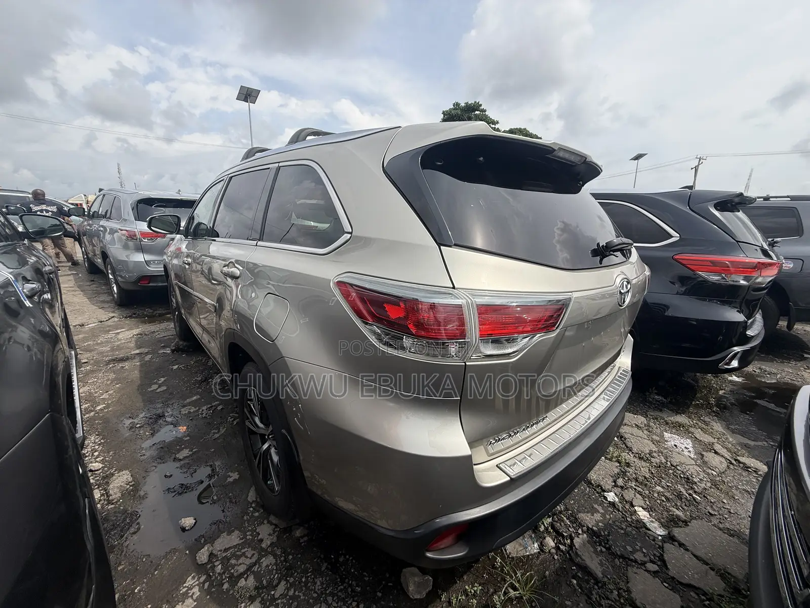 Toyota Highlander XLE 4dr SUV (3.5L 6cyl 6A) 2015 Gold