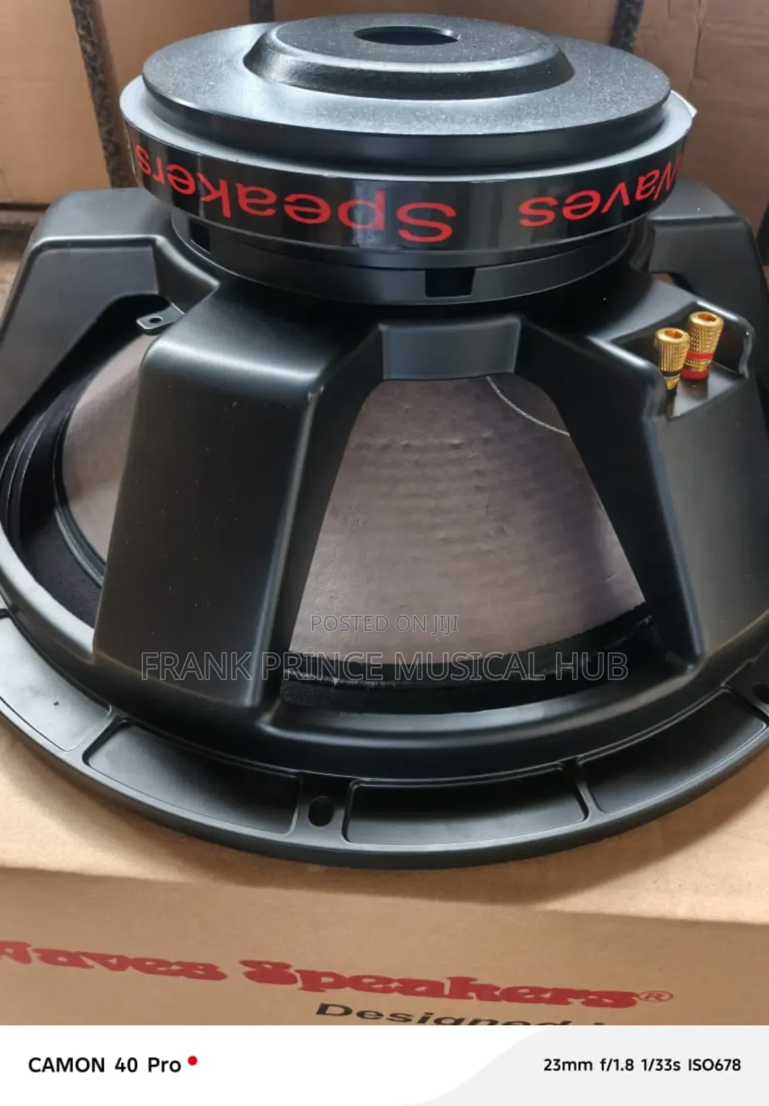 Heavy-Duty Waves Speakers Professional Woofer / Subwoofer Driver