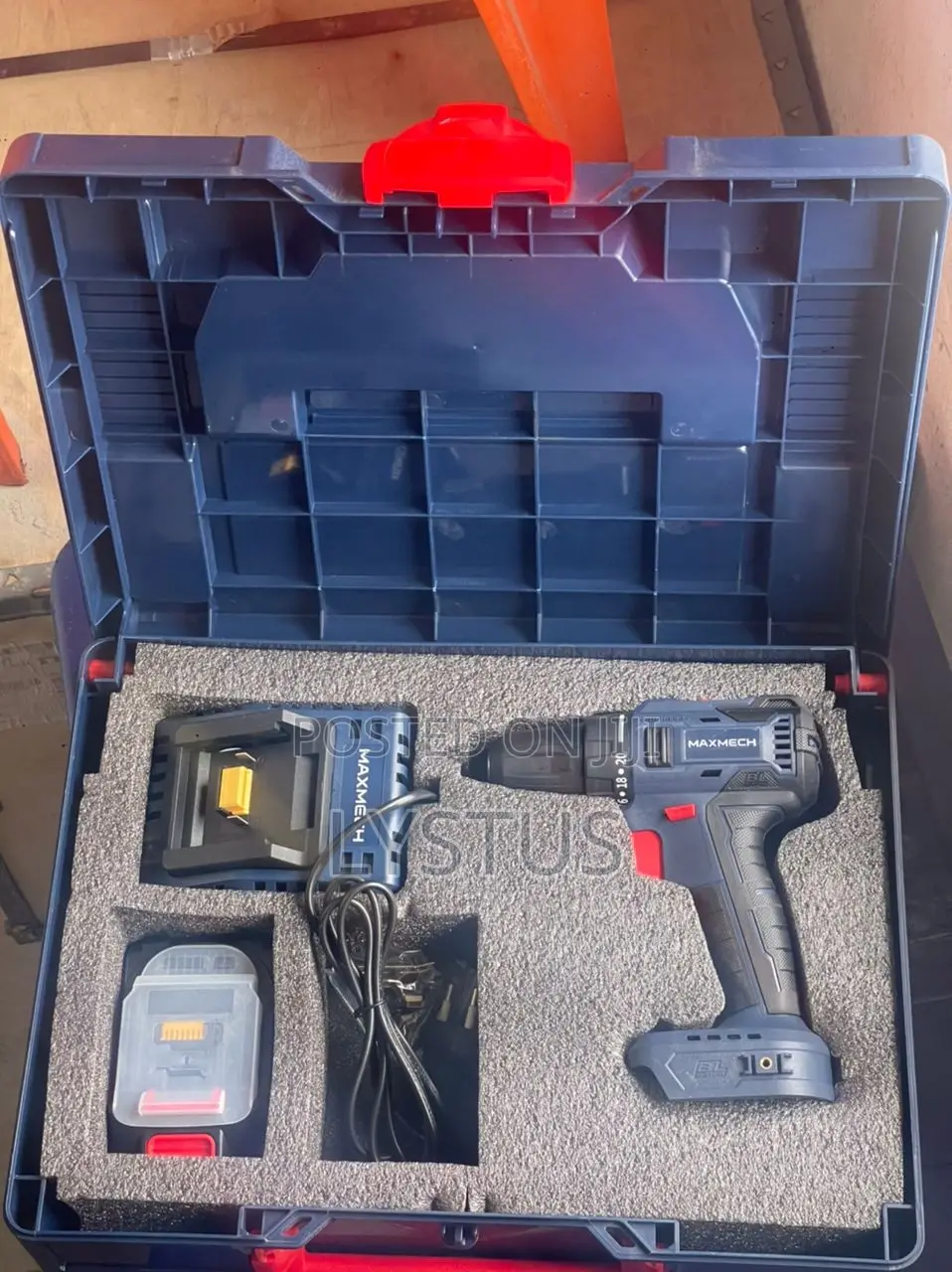 Maxmech Ued 20-10 Cordless Electric Drill – 20v Max