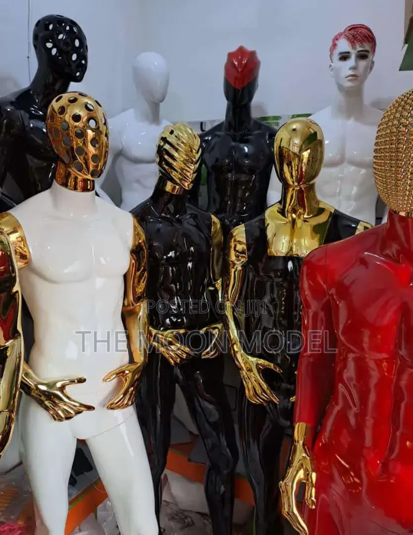 Gold Giant Male Mannequin