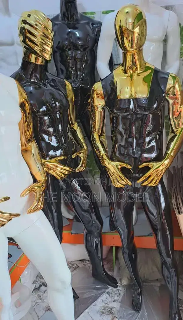 Gold Giant Male Mannequin