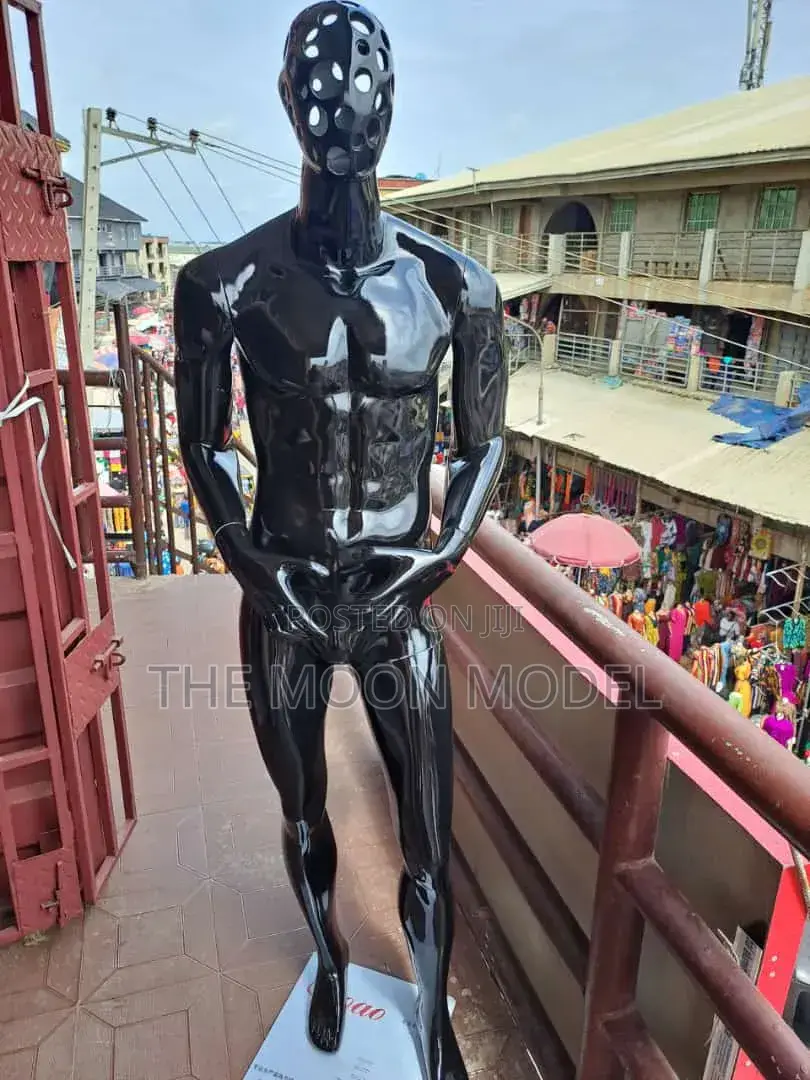 Black and Gold Male Mannequin