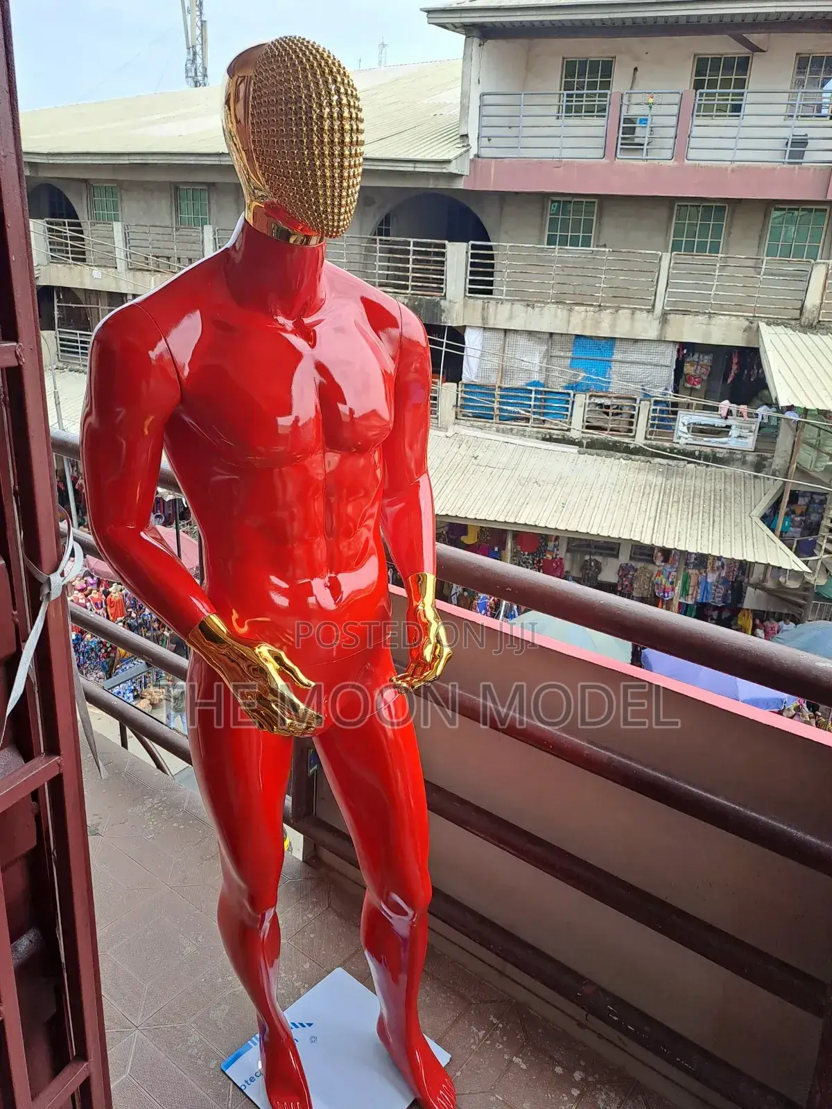 Red Male Mannequin