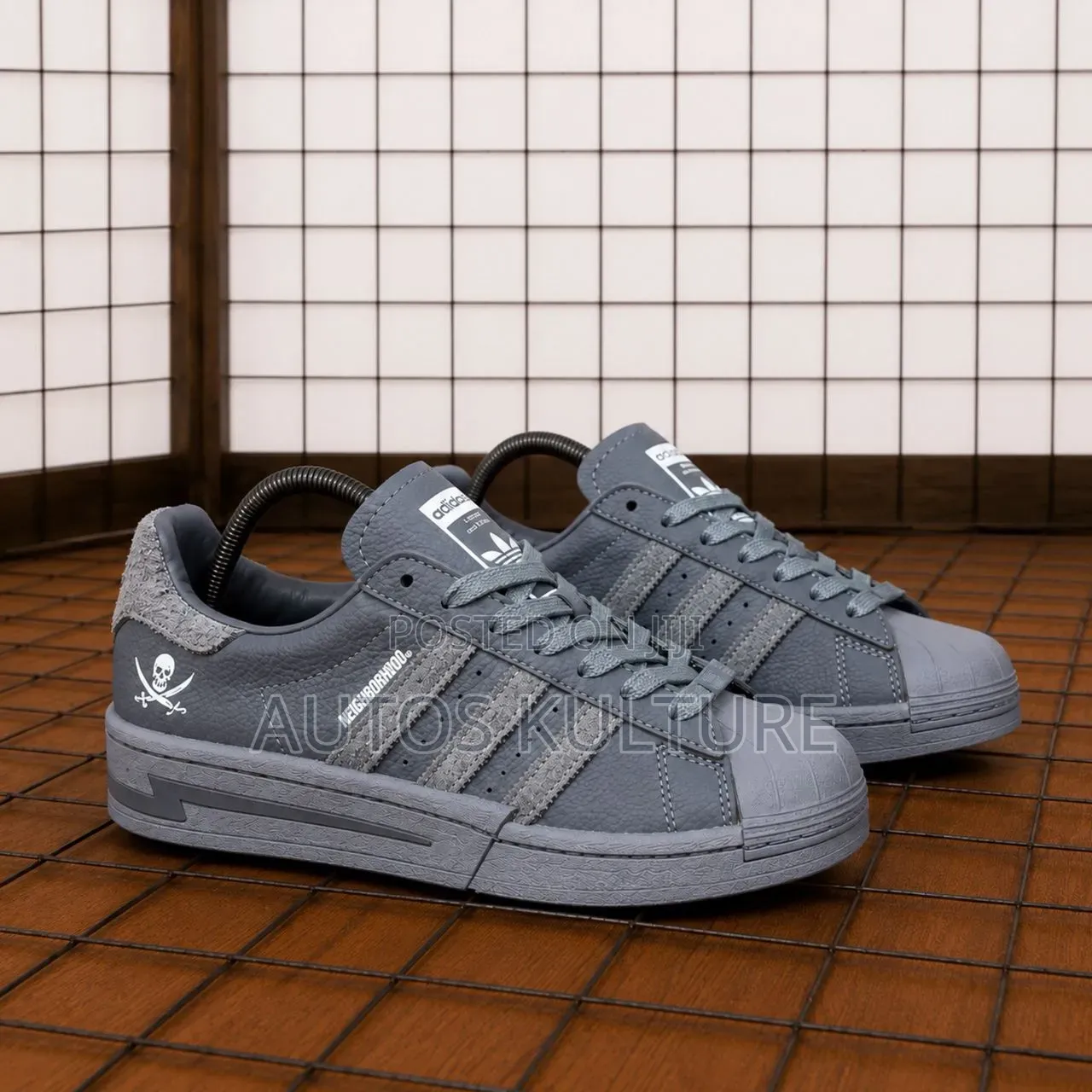 *'Neighborhood X Superstar 'Cement Grey'"