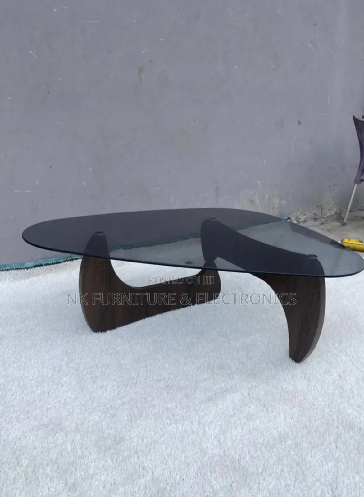 Imported Glass Top Center Table