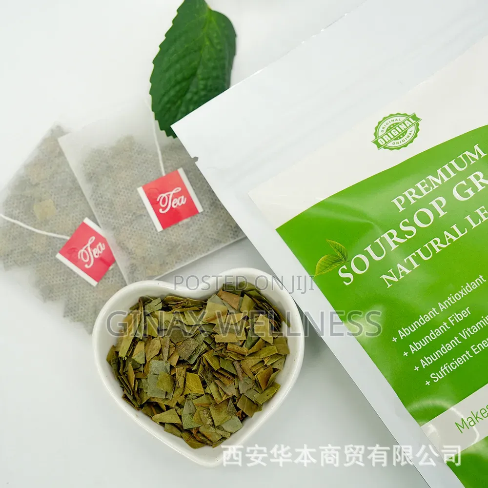 Premium Soursop (Graviola) Leaf Tea for Immunity, Digestion, and Detox