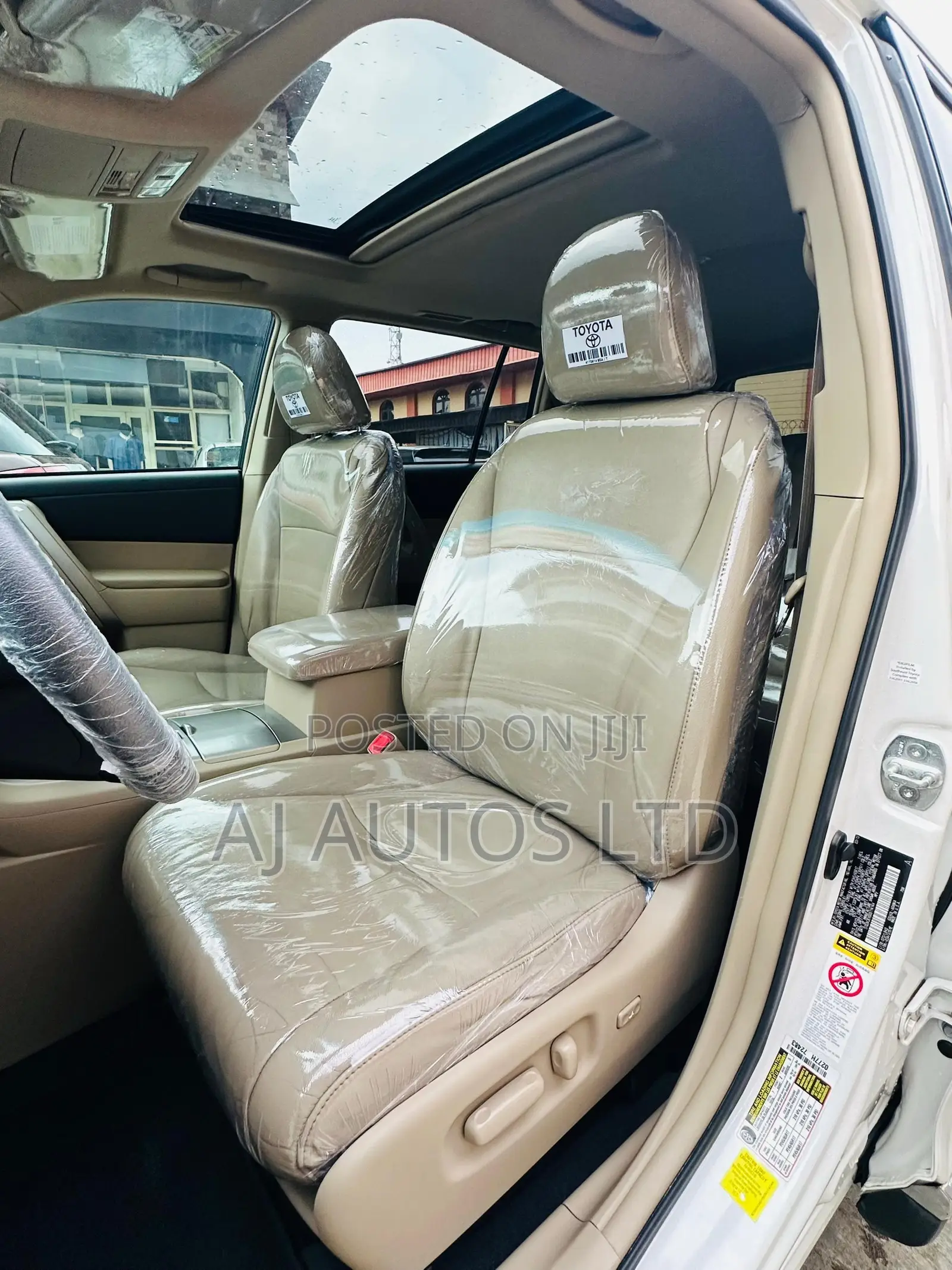 Toyota Highlander SE 3.5L 4WD 2013 White