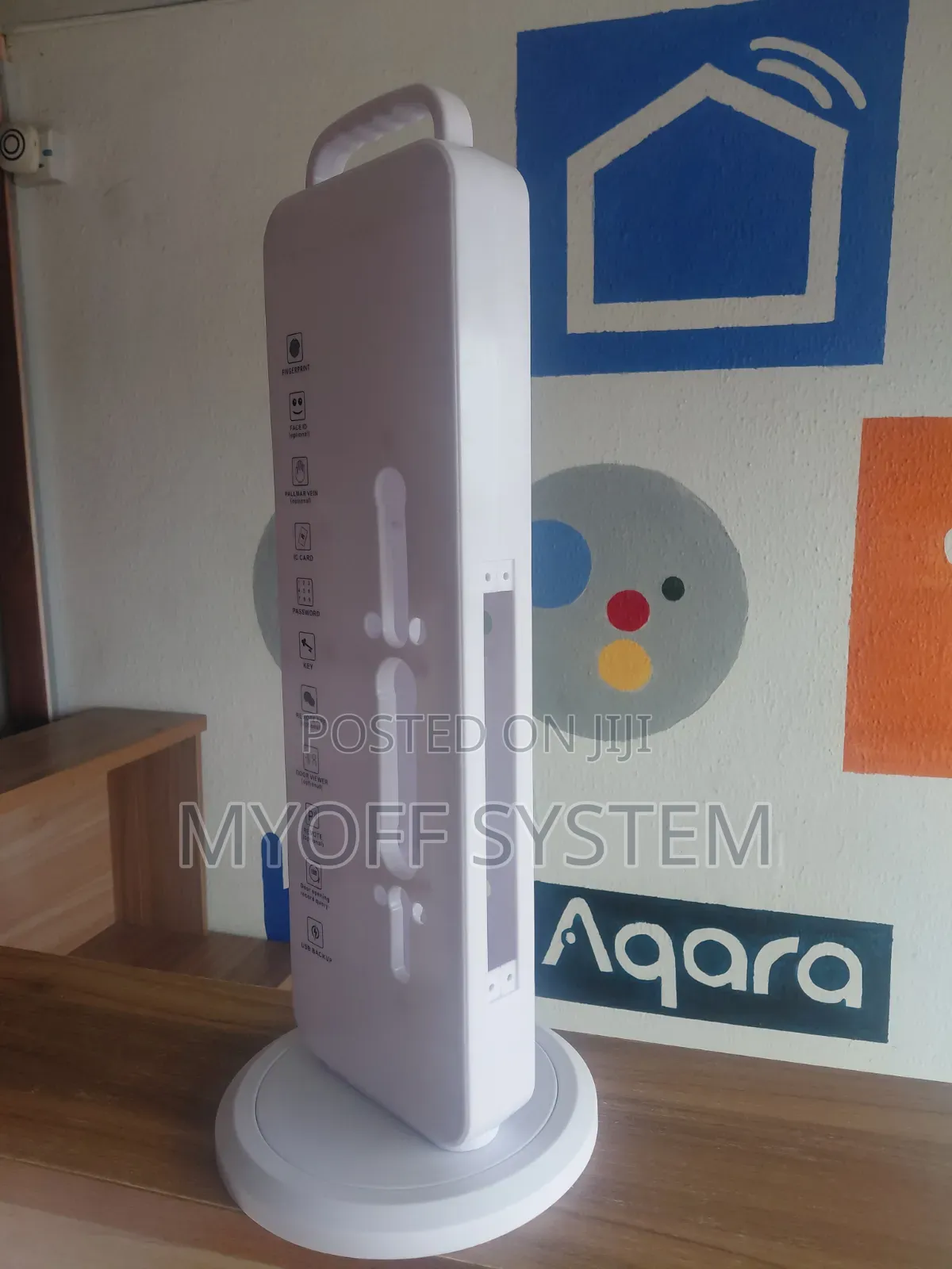 Display Frame Display Stand for Smart Door Lock 24×240mm