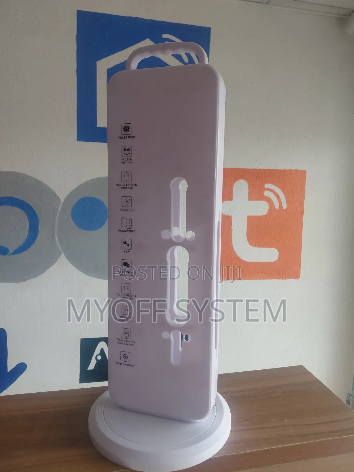 Display Frame Display Stand for Smart Door Lock 24×240mm