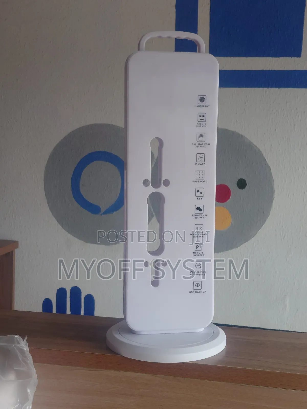 Display Frame Display Stand for Smart Door Lock 24×240mm