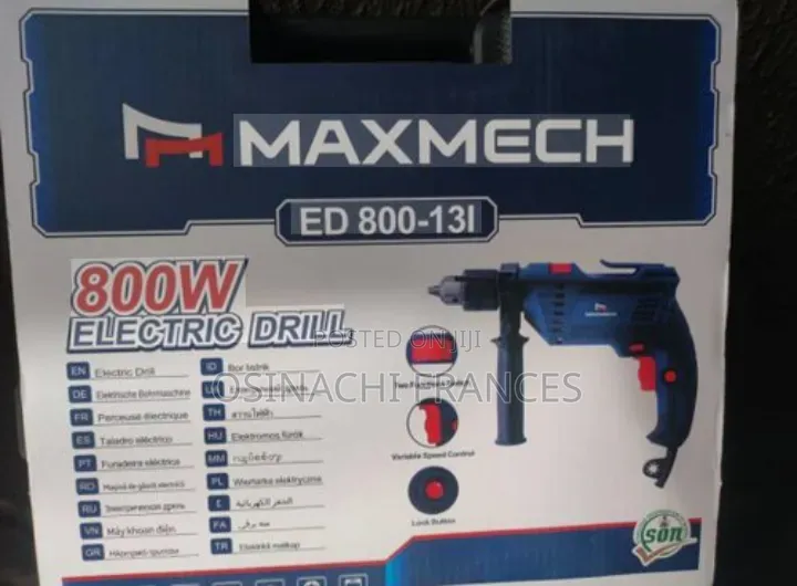 13mm Maxmech Impact Drill Machine 800w