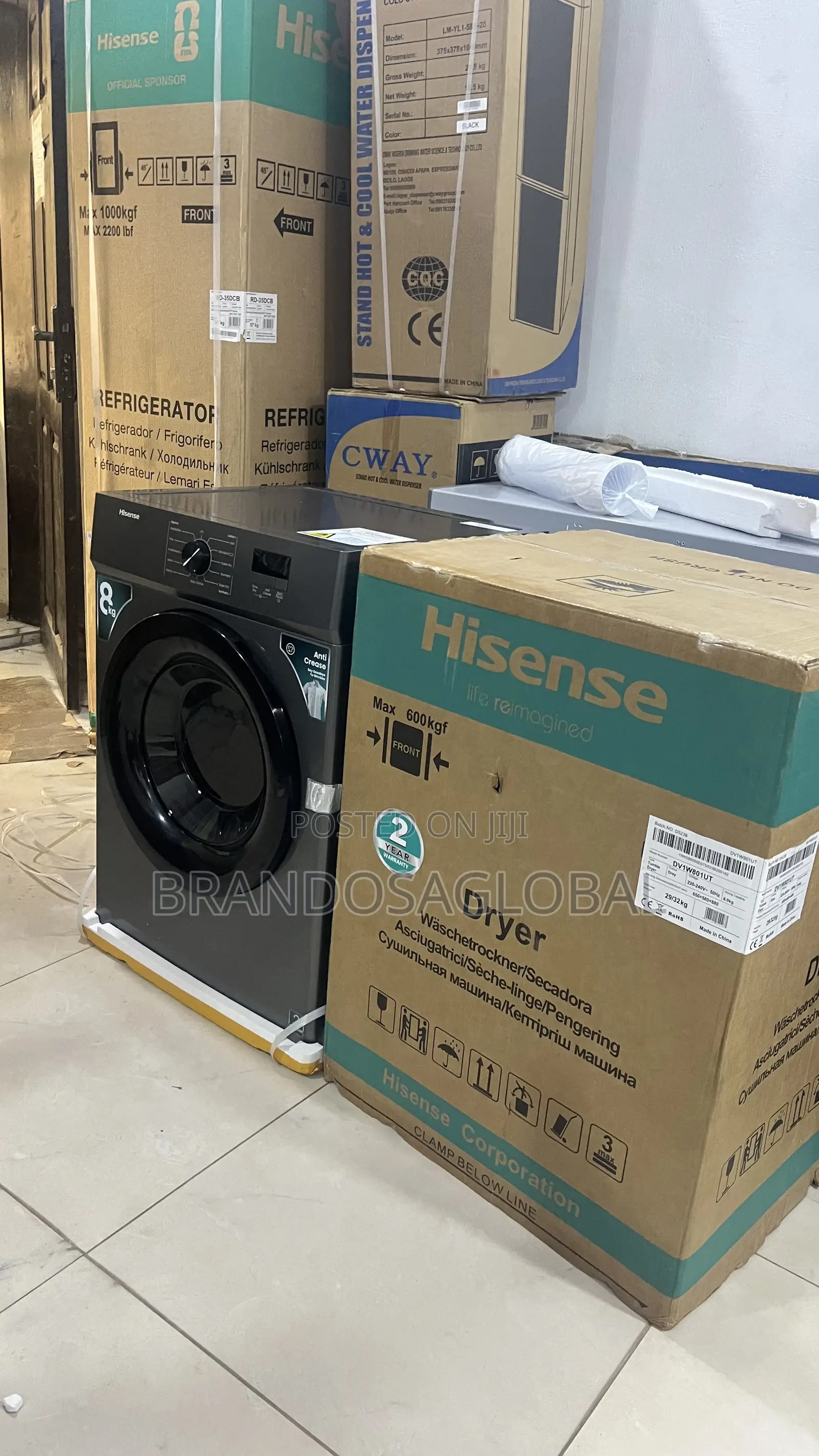 Hisense 8kg Dryer Dv1w801ut – Convenient Indoor Drying Solution