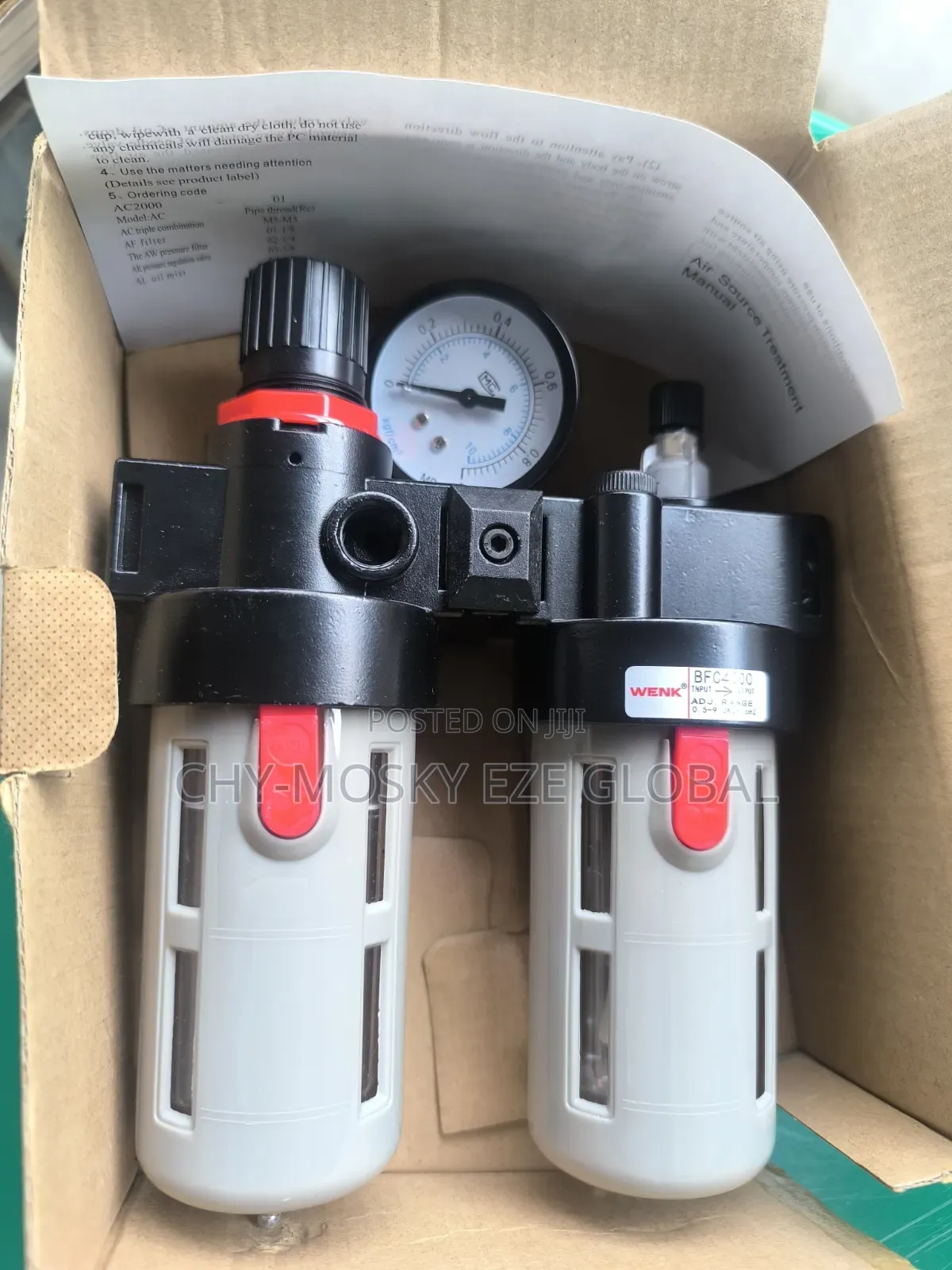 1/2" Pressure Regulating Filter