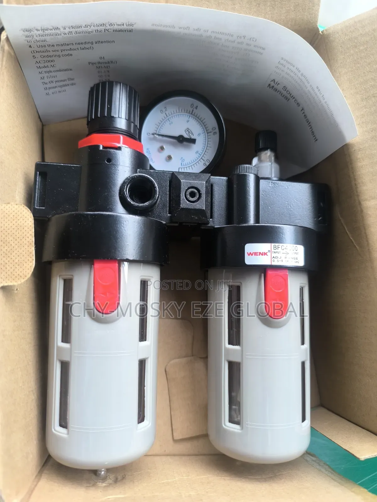 1/2" Pressure Regulating Filter