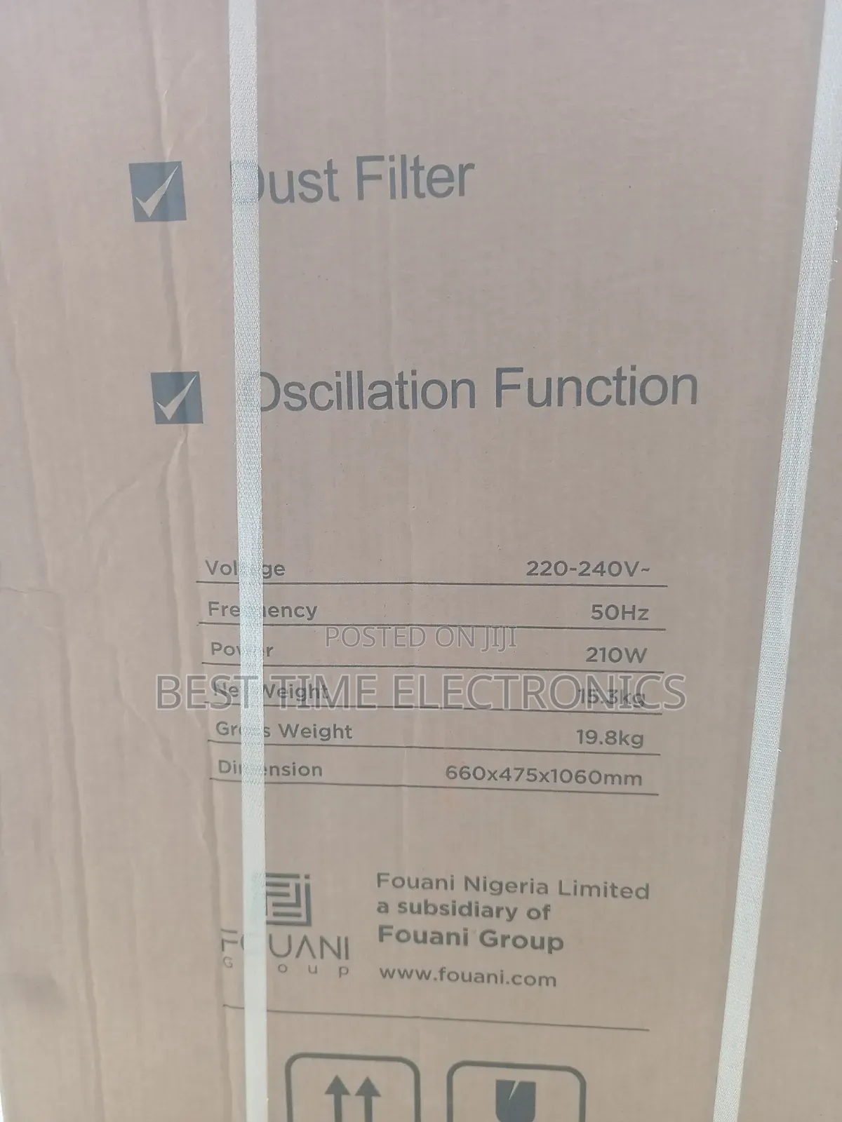 Maxi 50ltrs Electrical Aircooler